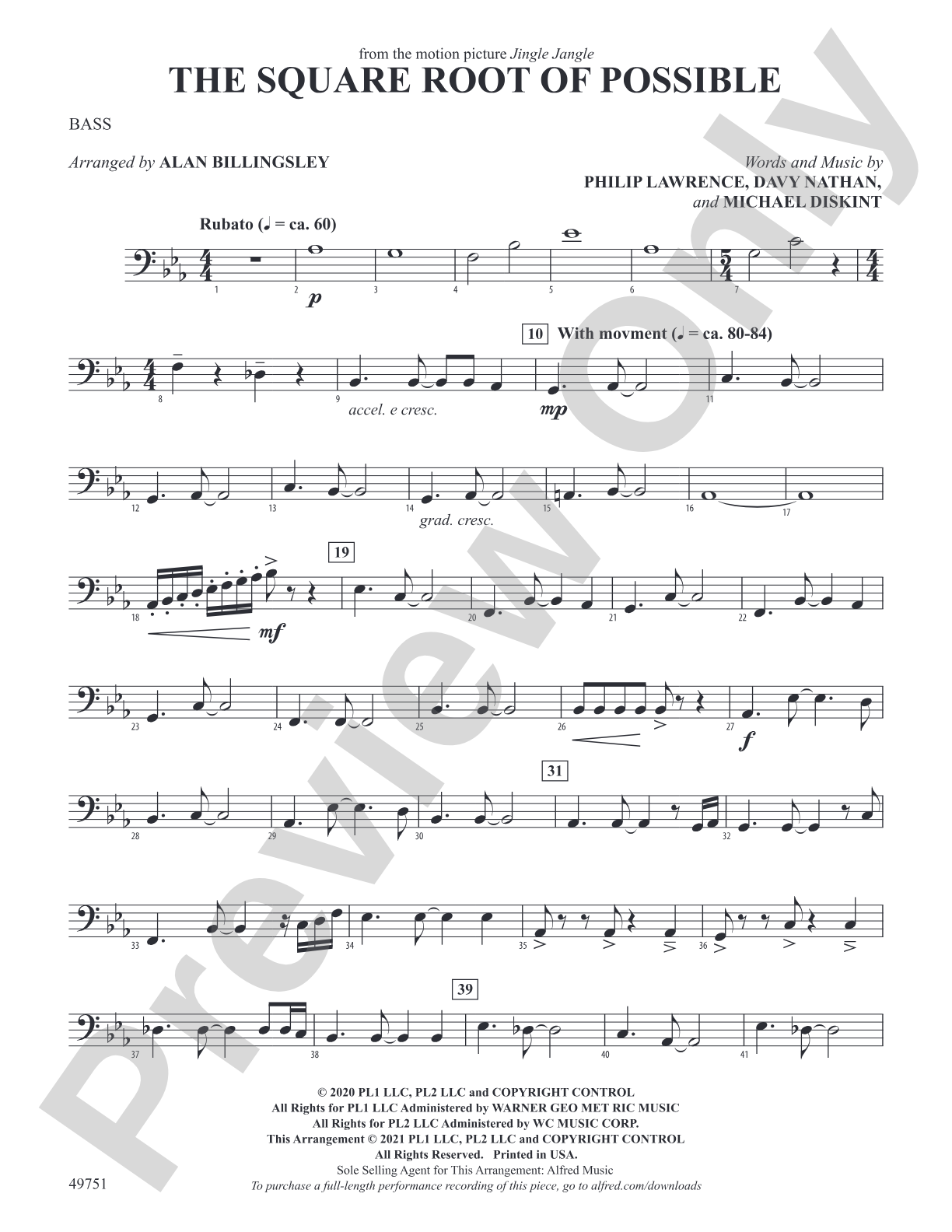 The Square Root of Possible: String Bass