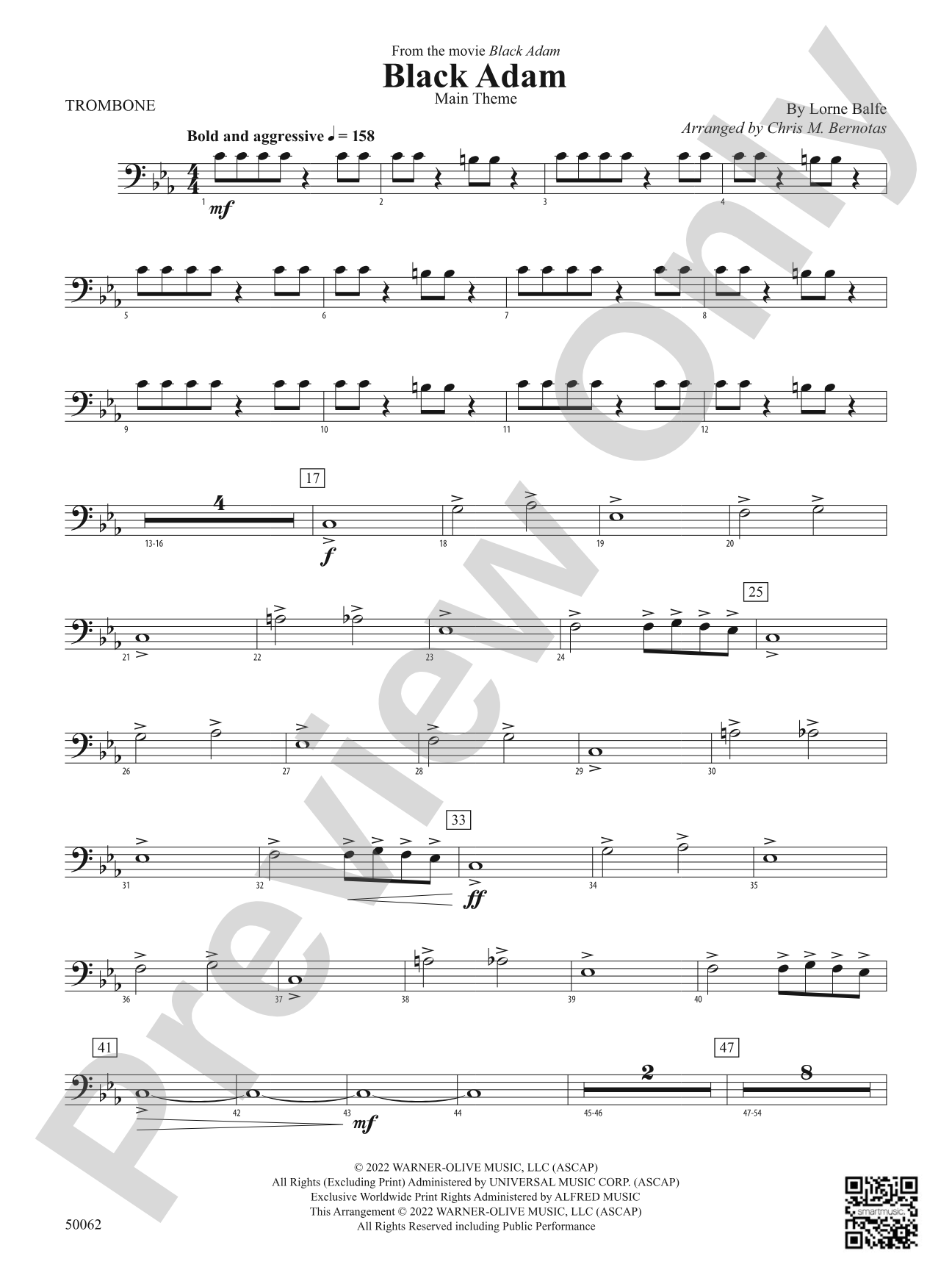 Black Adam: 1st Trombone