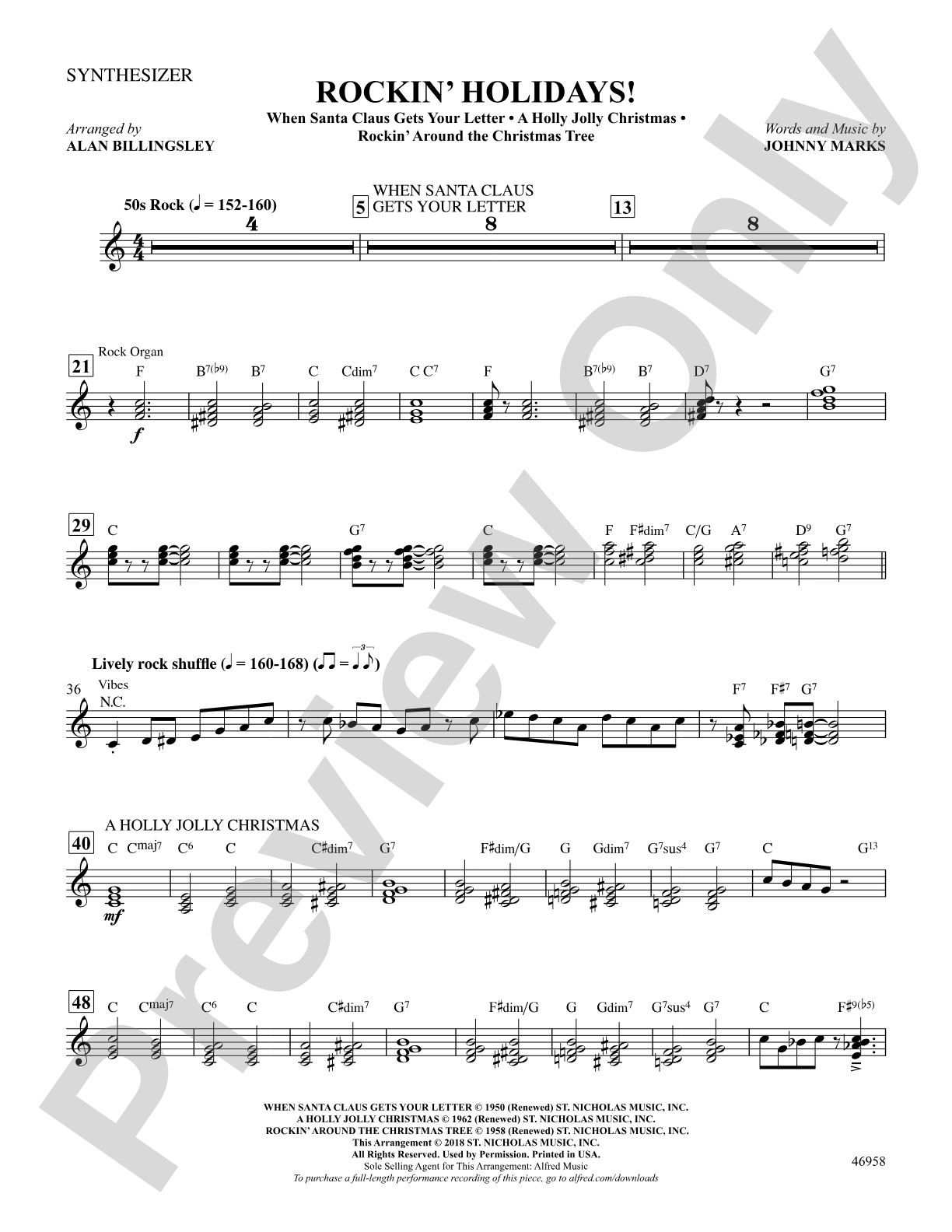 Rockin' Holidays!: 1st Synthesizer