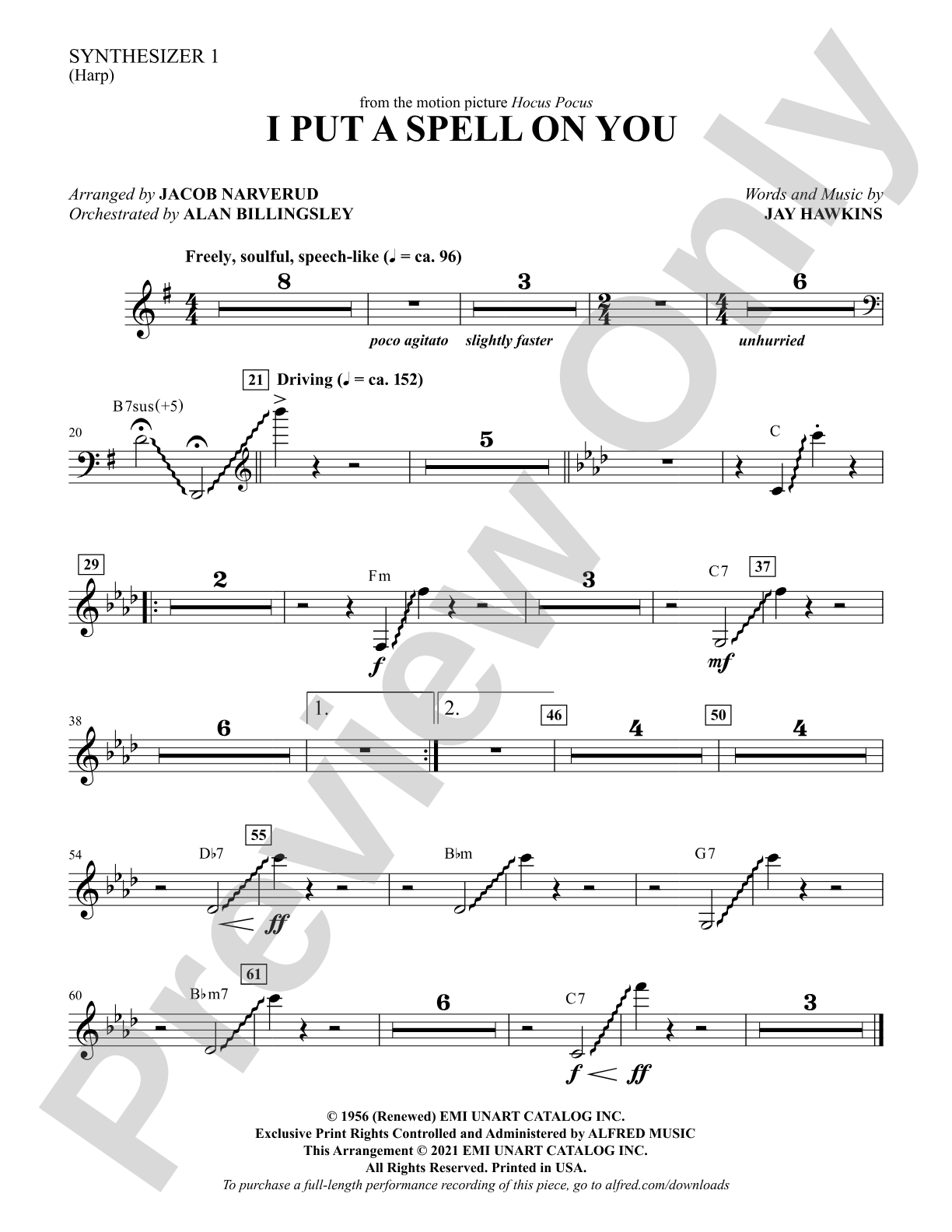 I Put a Spell on You: 1st Synthesizer