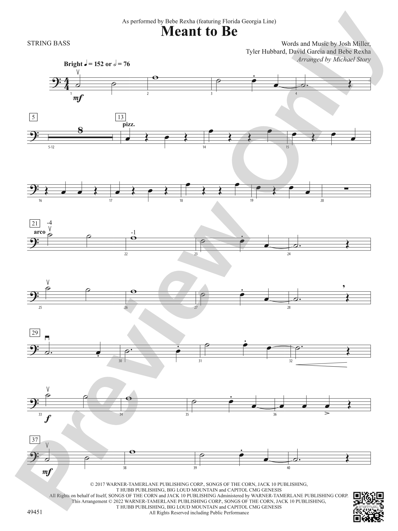 Meant To Be: String Bass
