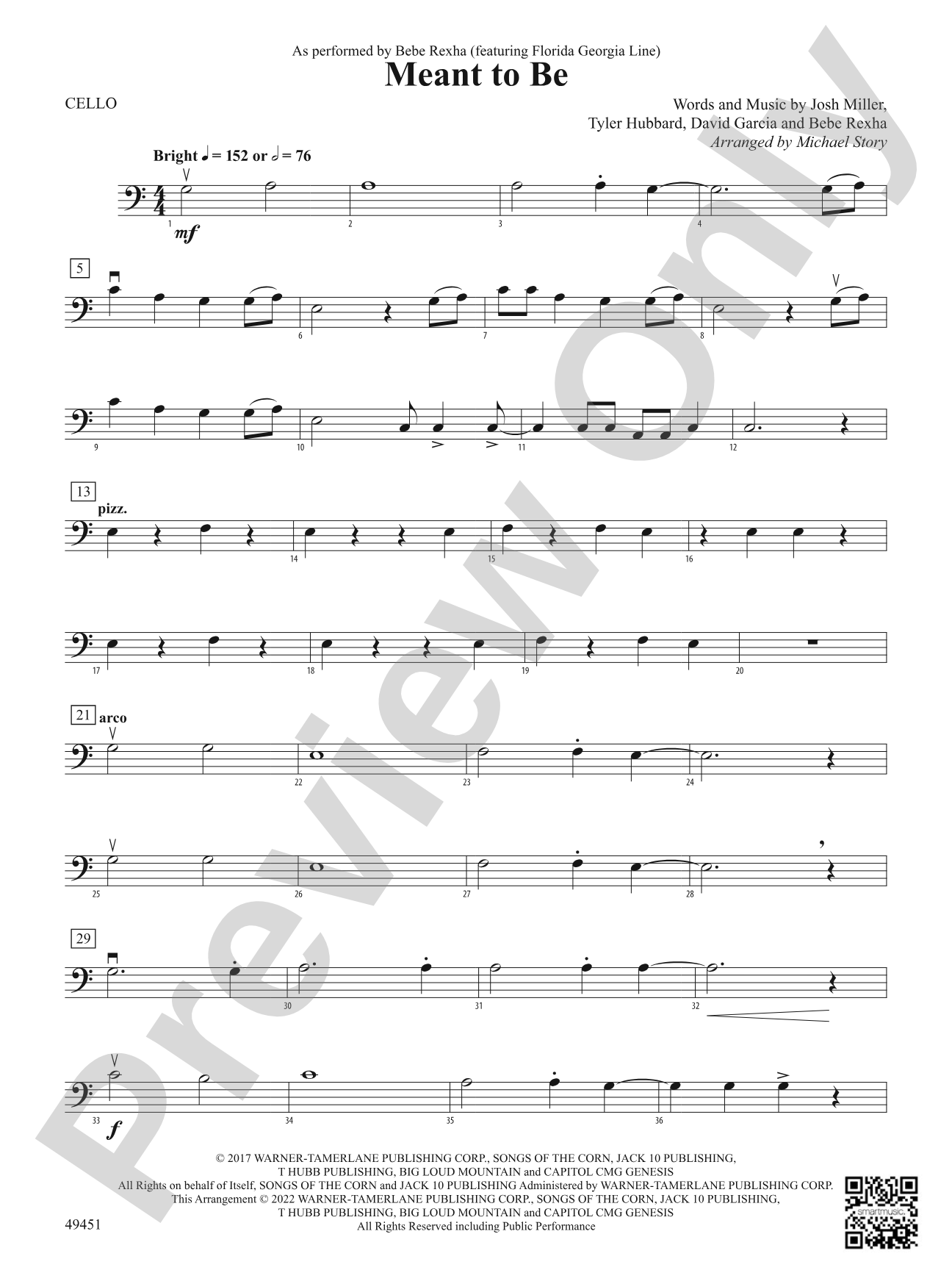Meant To Be: Cello