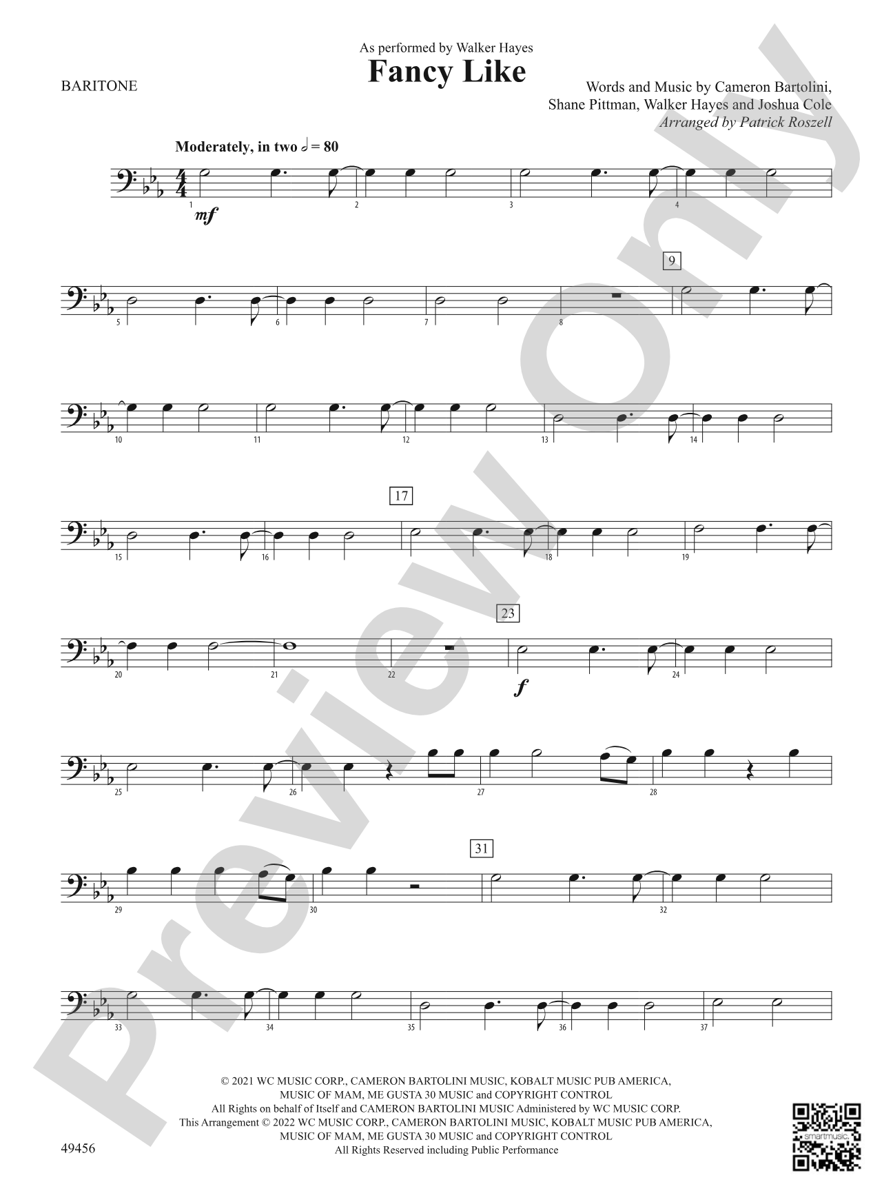 Fancy Like: Baritone B.C.