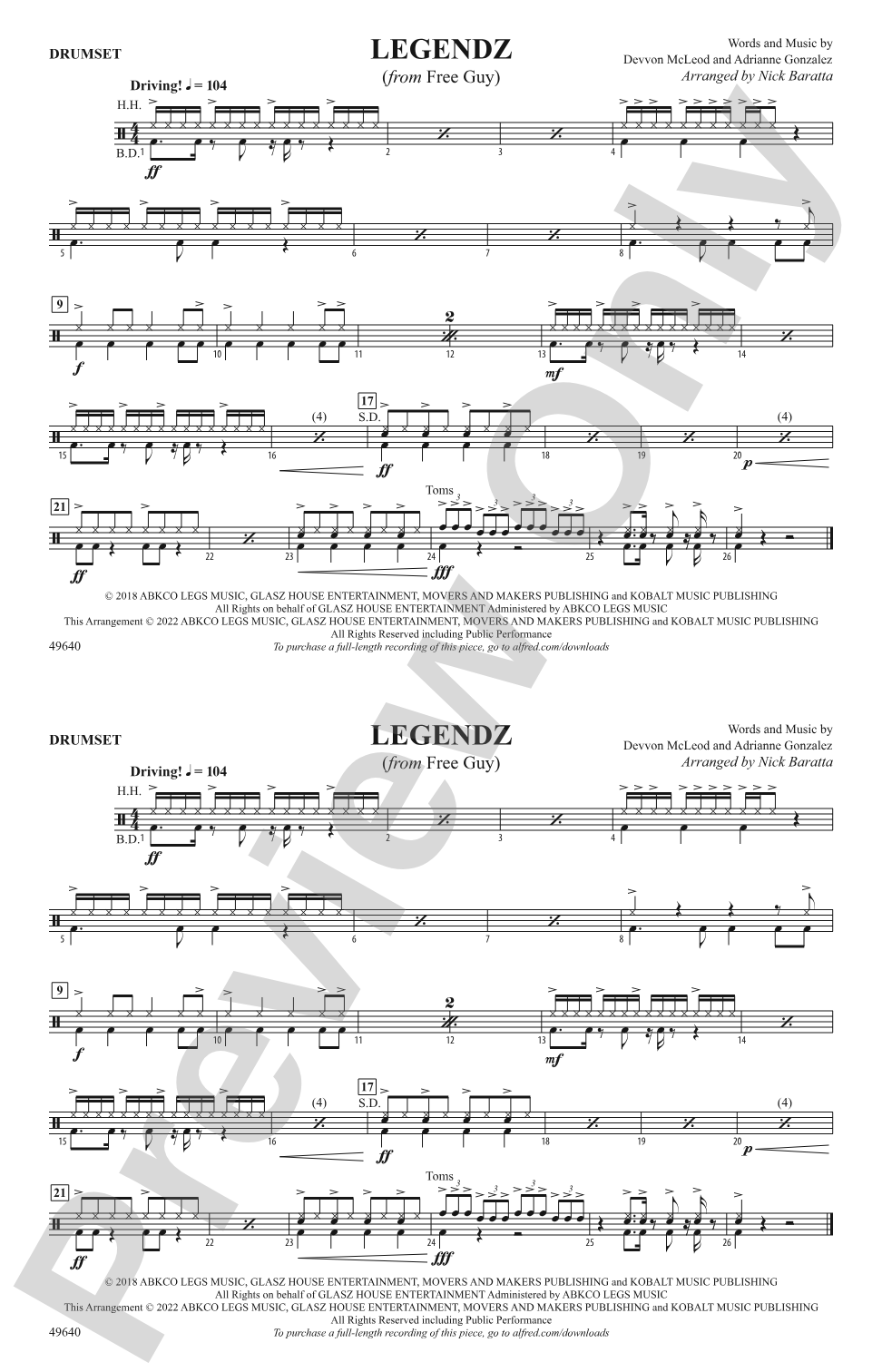 Legendz: Drums