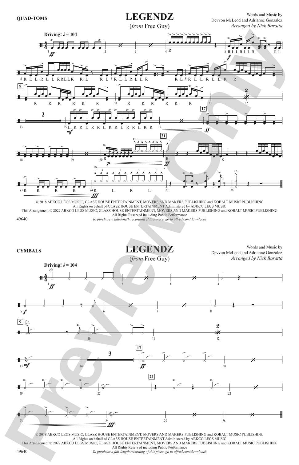 Legendz: Quad-Toms