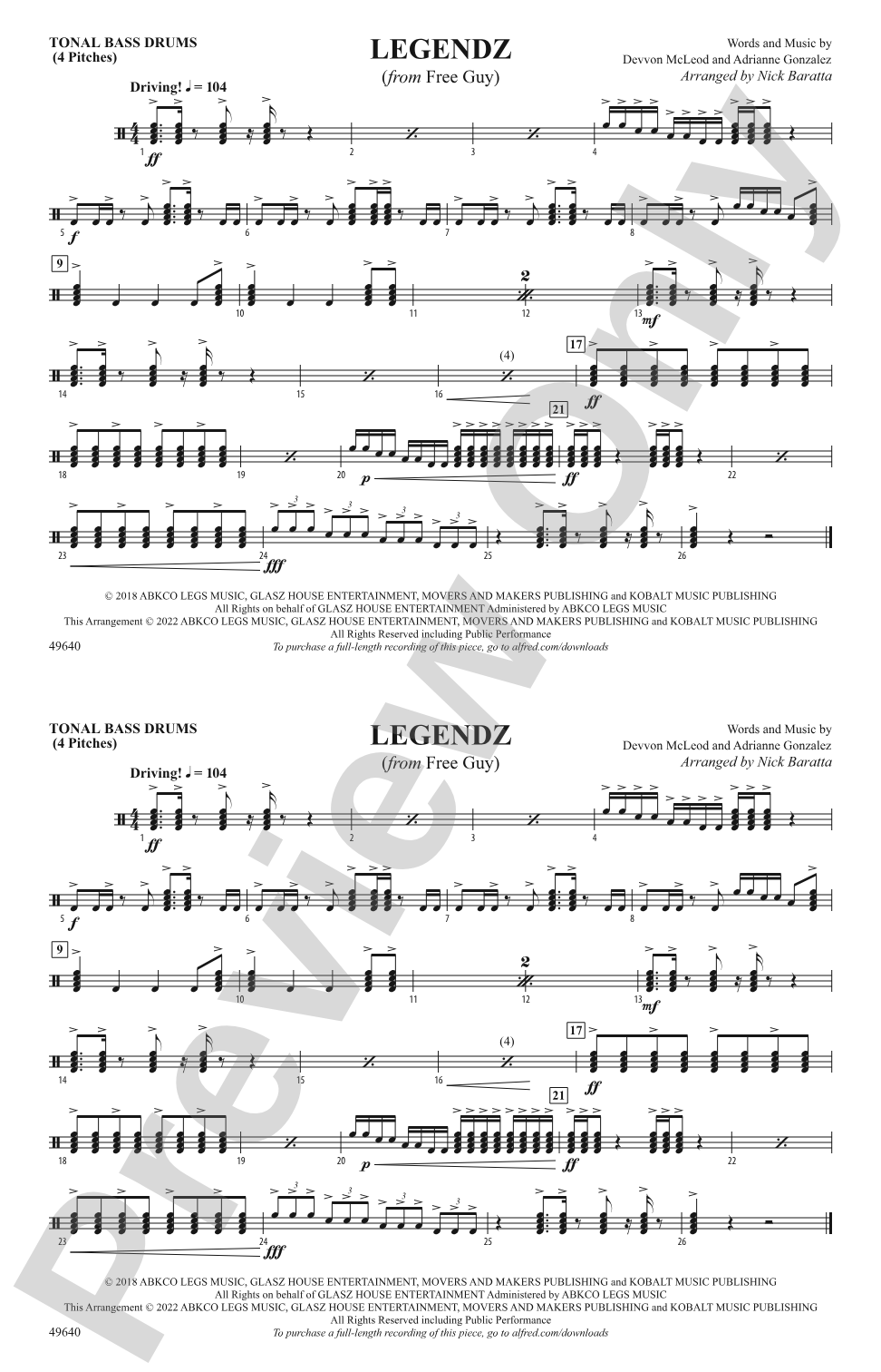 Legendz: Tonal Bass Drum