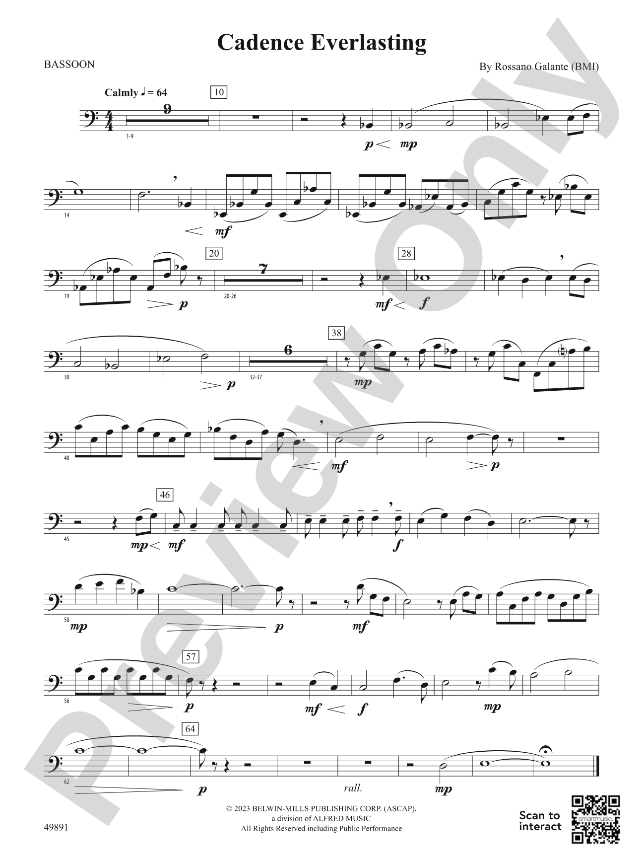 Cadence Everlasting: Bassoon