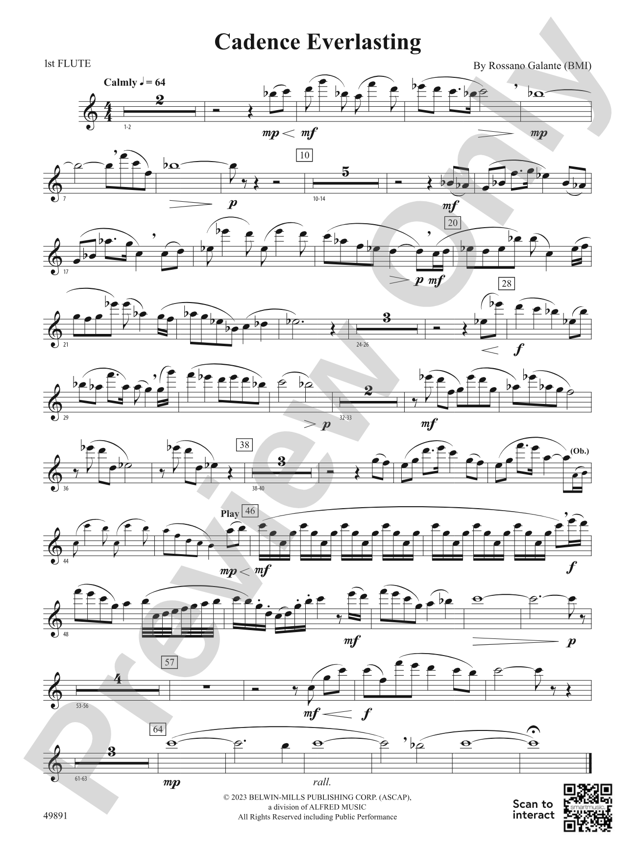 Cadence Everlasting: Flute