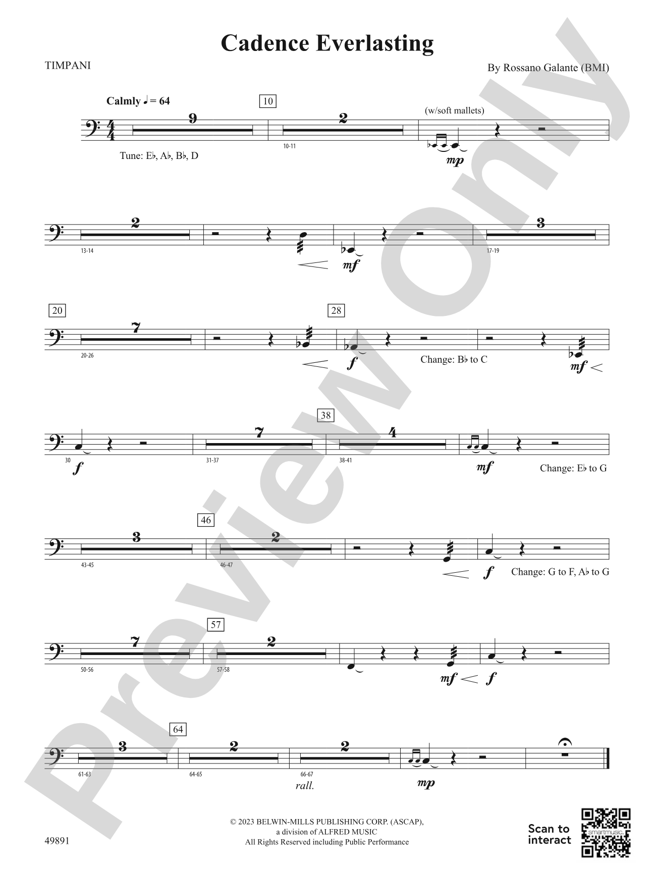 Cadence Everlasting: Timpani
