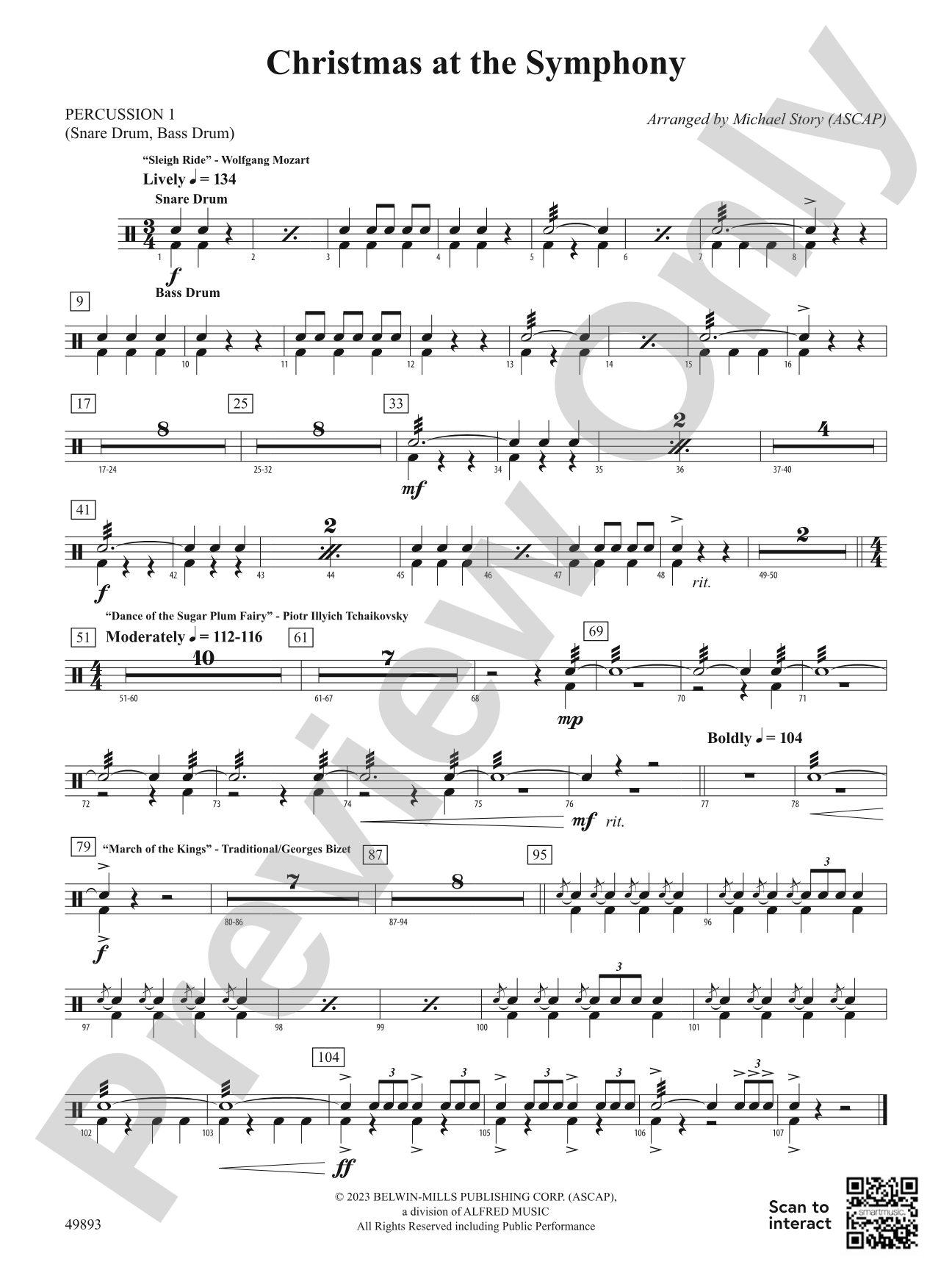 Christmas at the Symphony: 1st Percussion