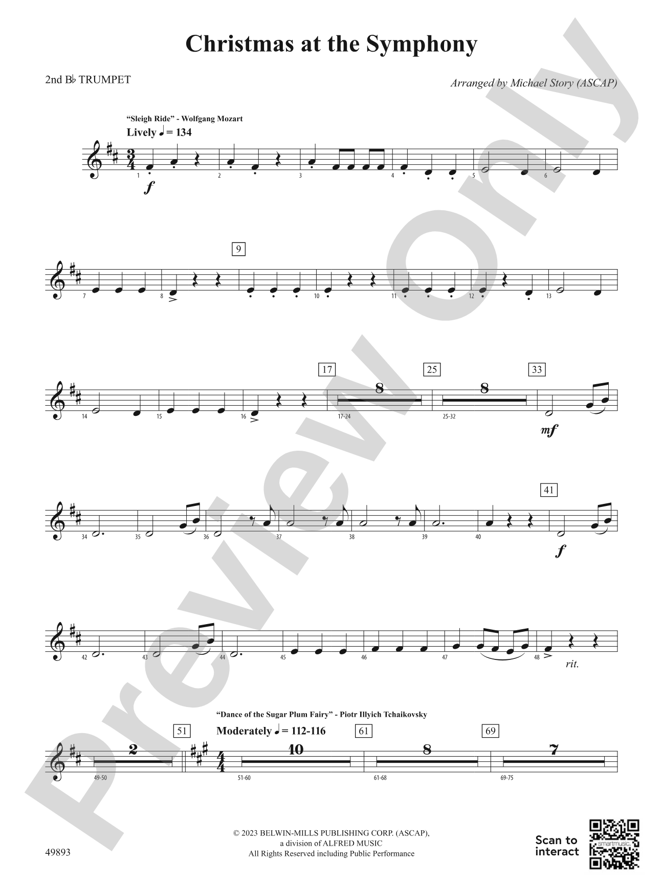 Christmas at the Symphony: 2nd B-flat Trumpet