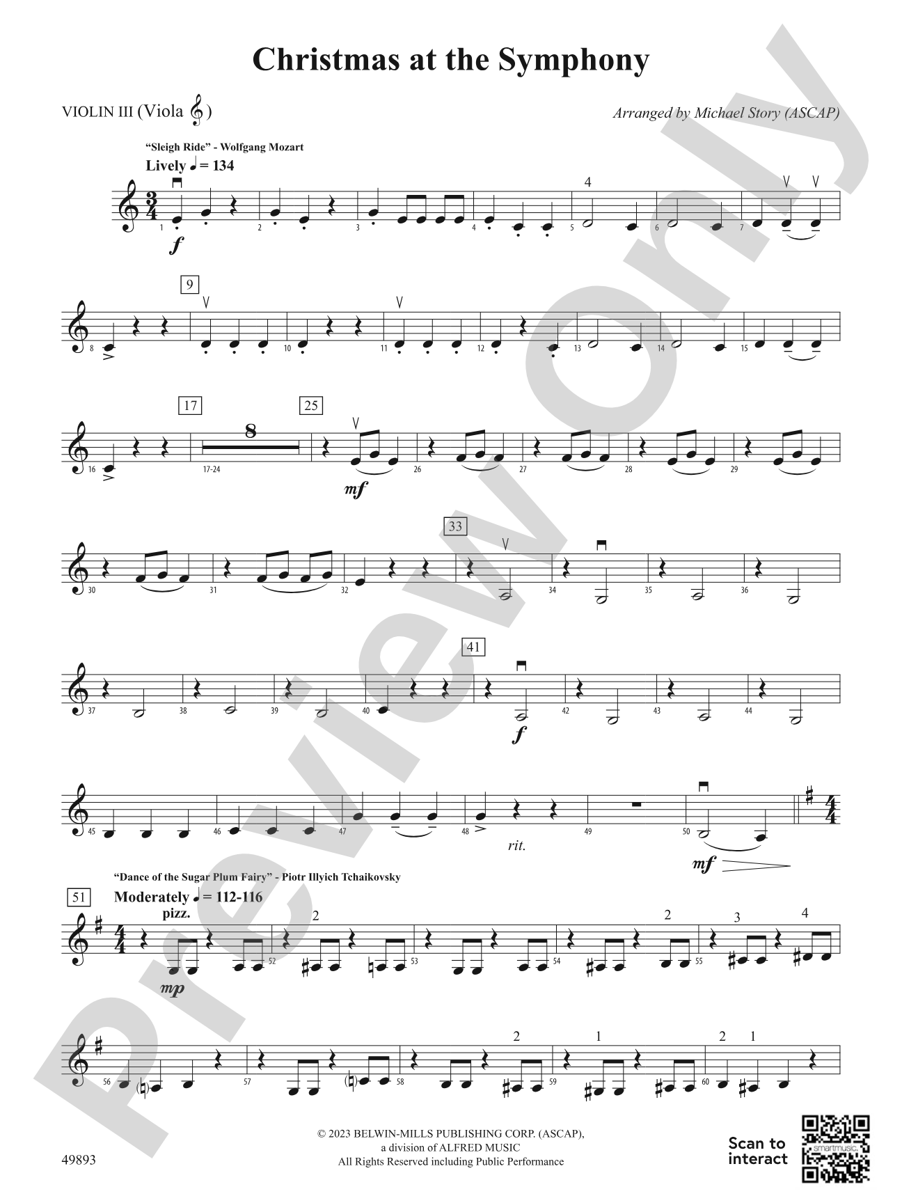 Christmas at the Symphony: 3rd Violin (Viola [TC])