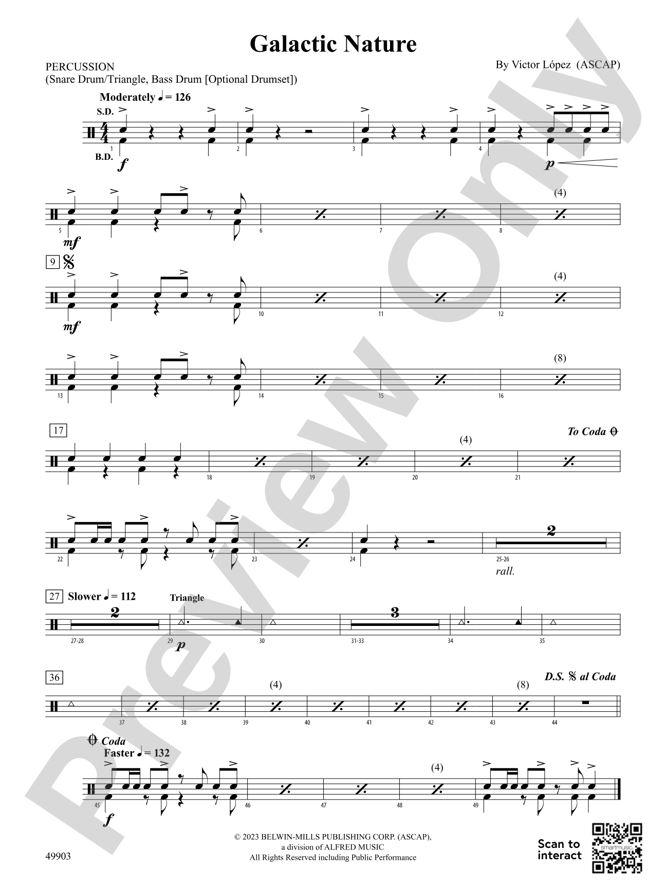 Galactic Nature: 1st Percussion