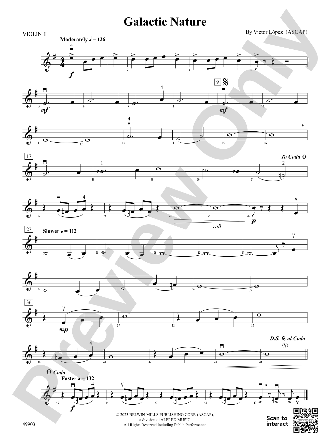 Galactic Nature: 2nd Violin
