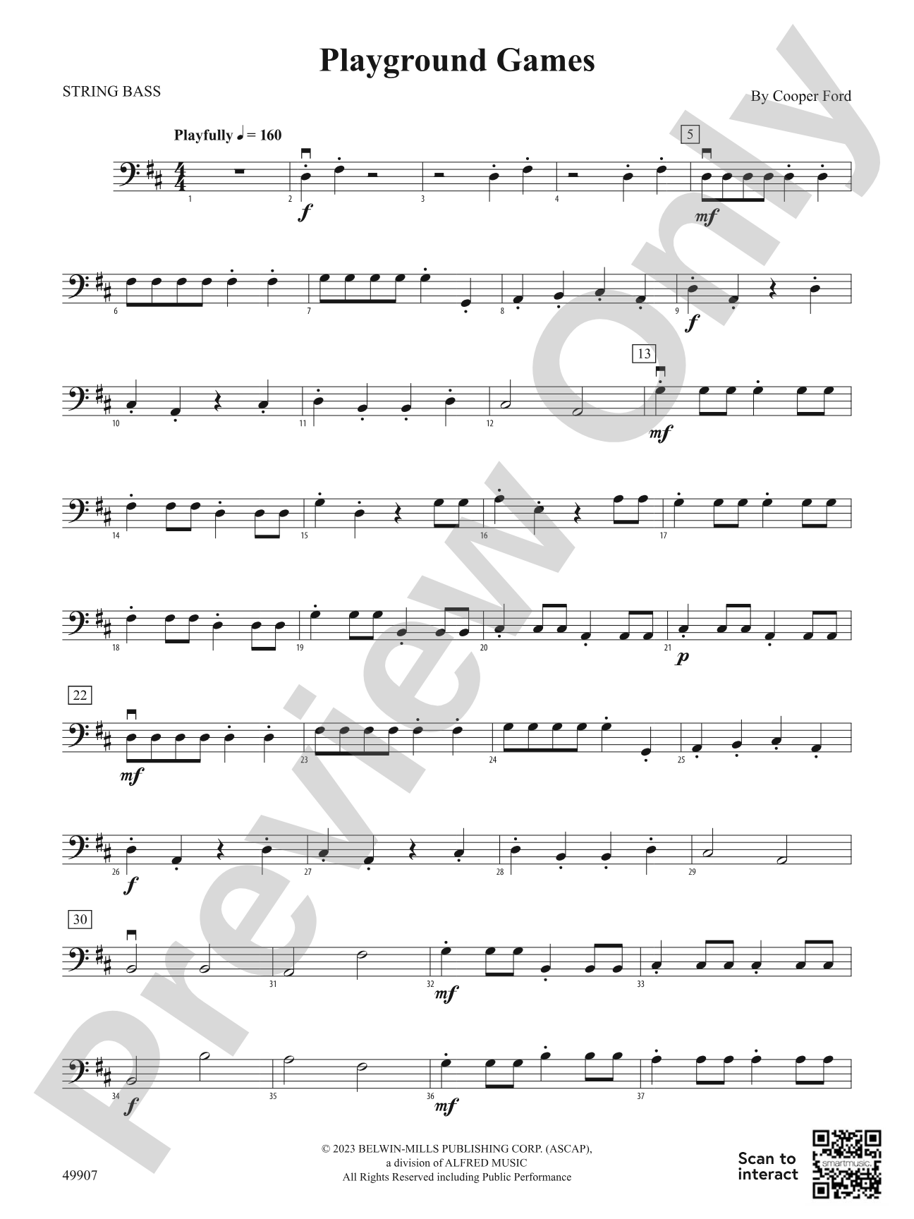 Playground Games: String Bass