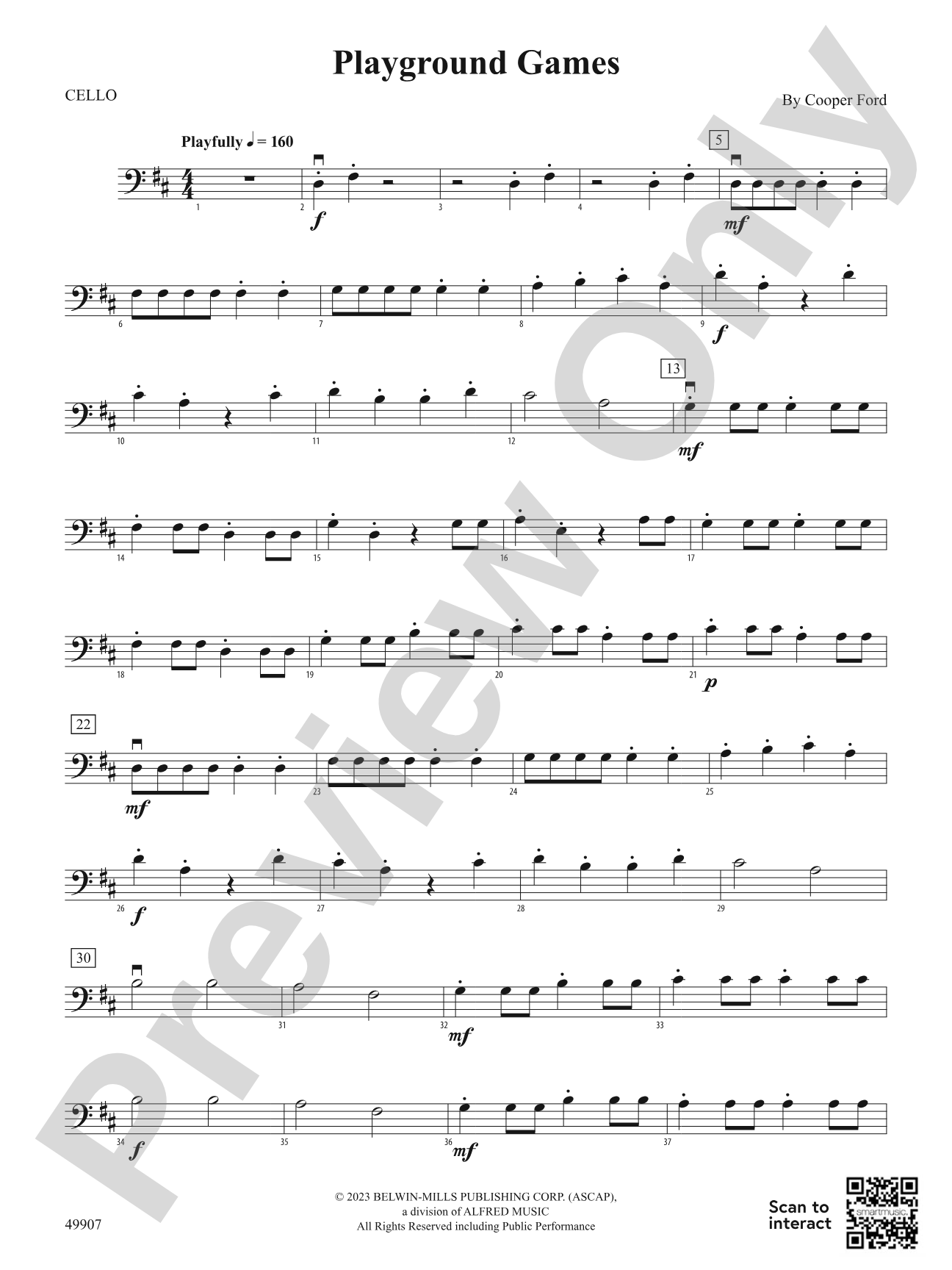Playground Games: Cello