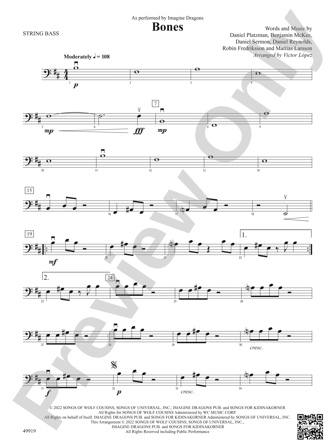 Bones: String Bass