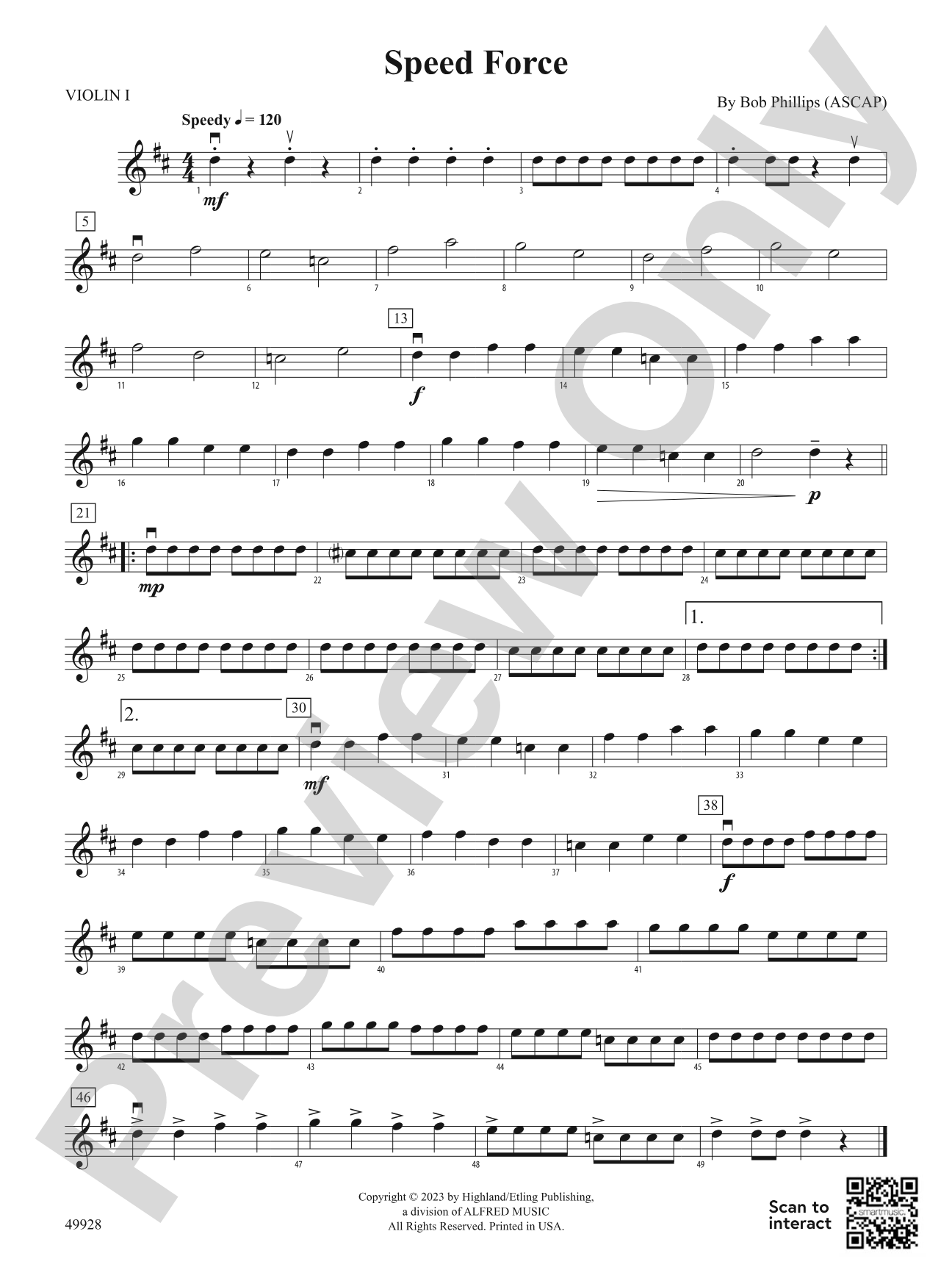 Speed Force: 1st Violin