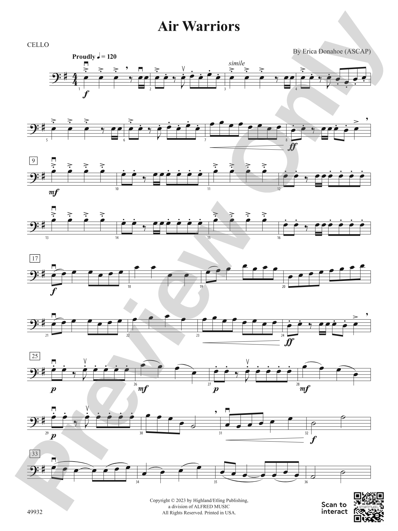 Air Warriors: Cello
