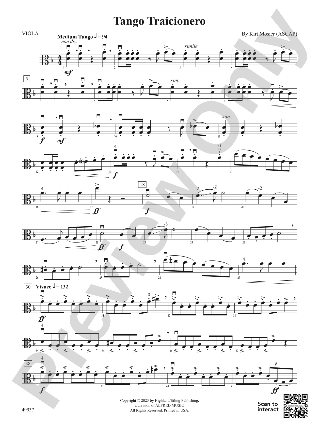 Tango Traicionero: Viola