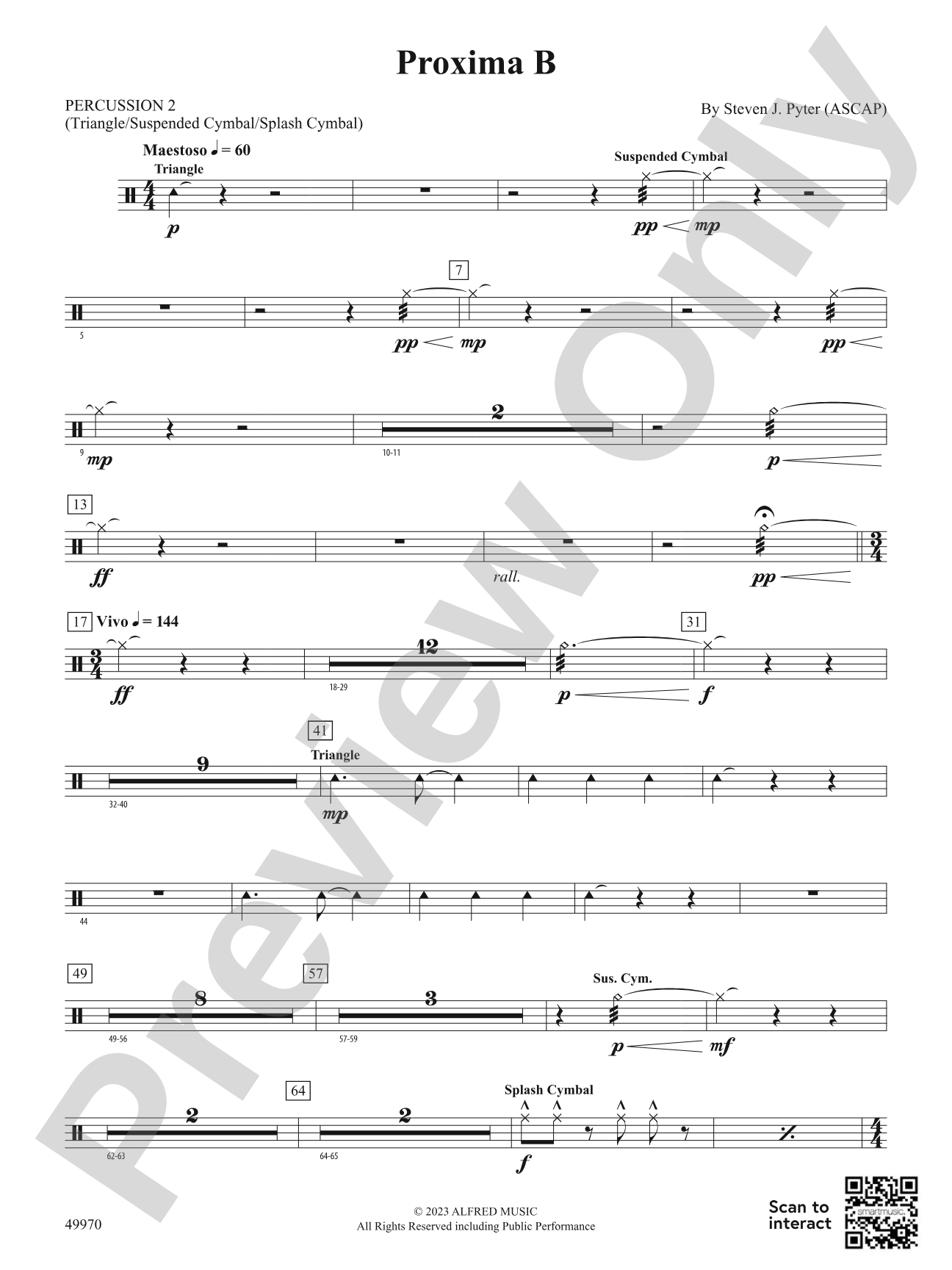 Proxima B: 2nd Percussion