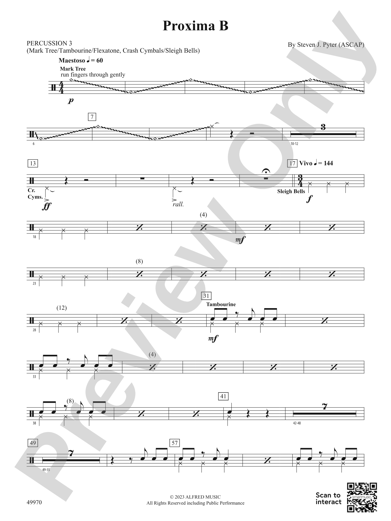 Proxima B: 3rd Percussion