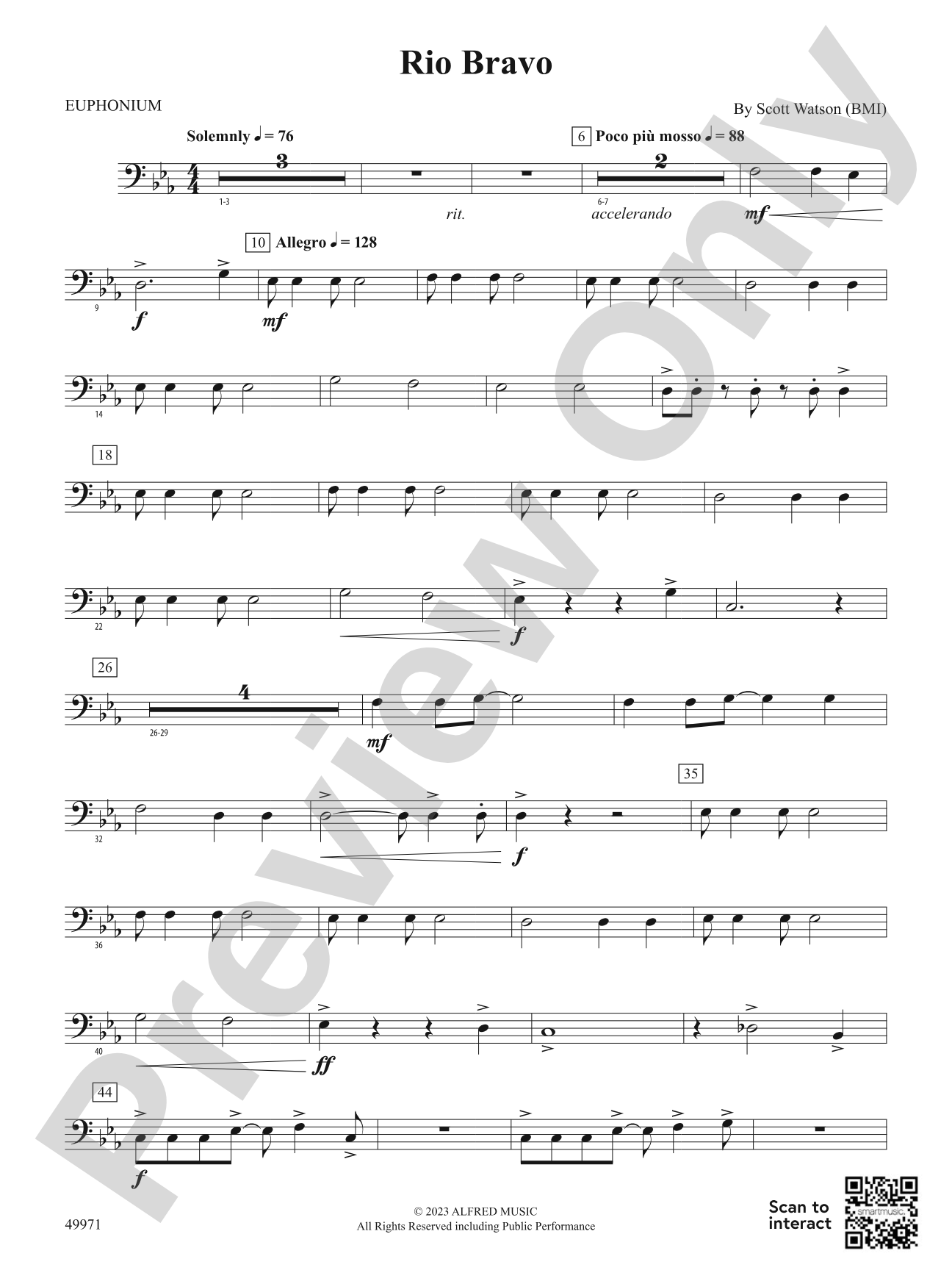 Rio Bravo: Baritone B.C.
