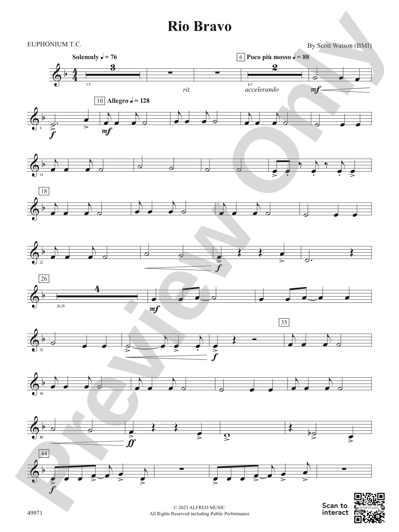 Rio Bravo: Baritone T.C.