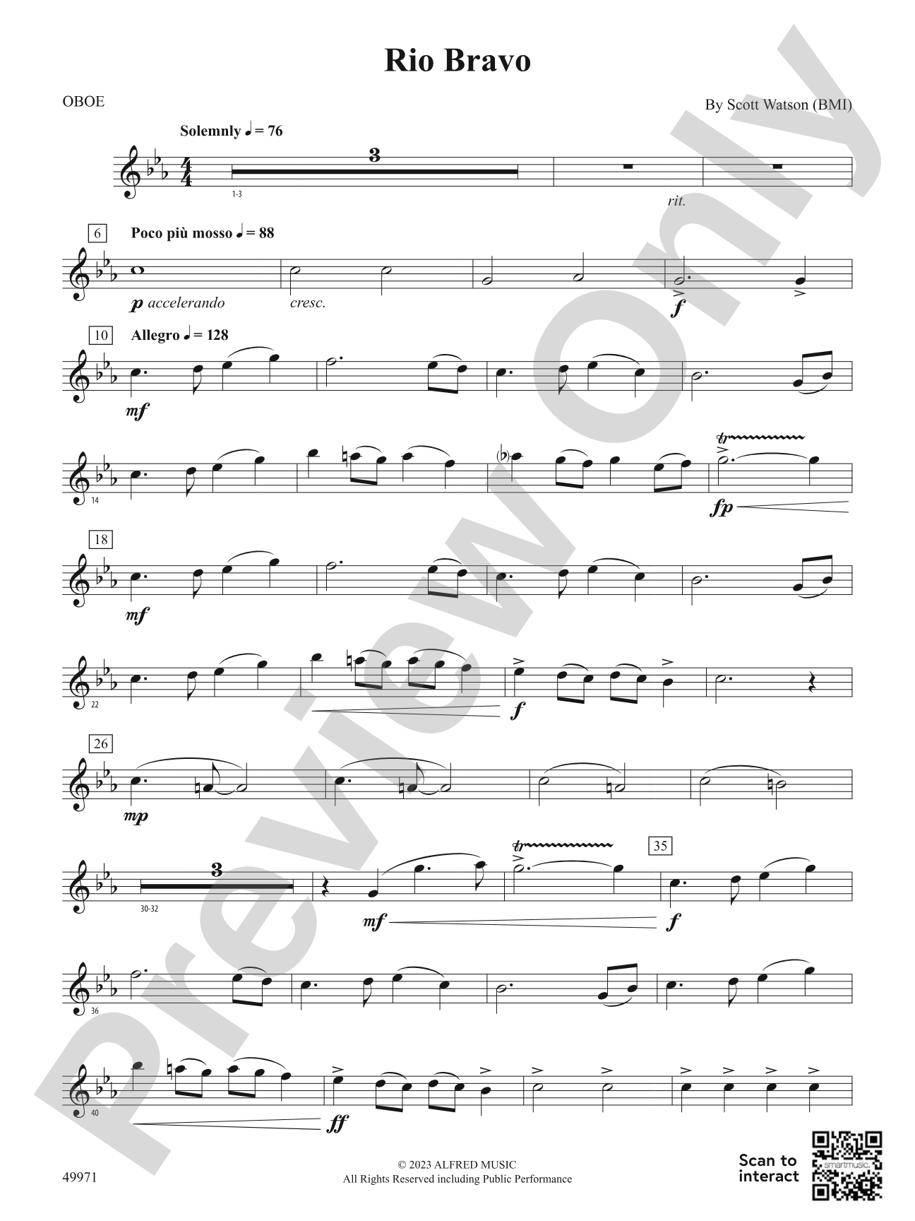 Rio Bravo: Oboe