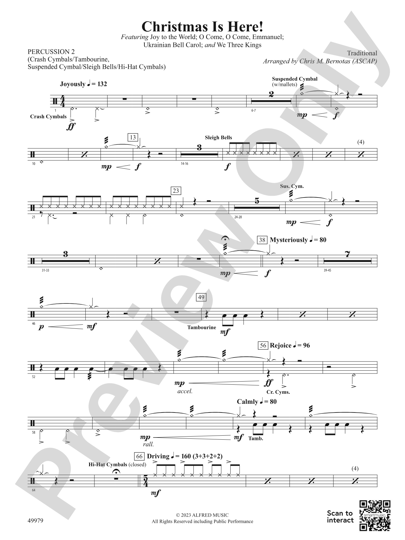 Christmas Is Here!: 2nd Percussion