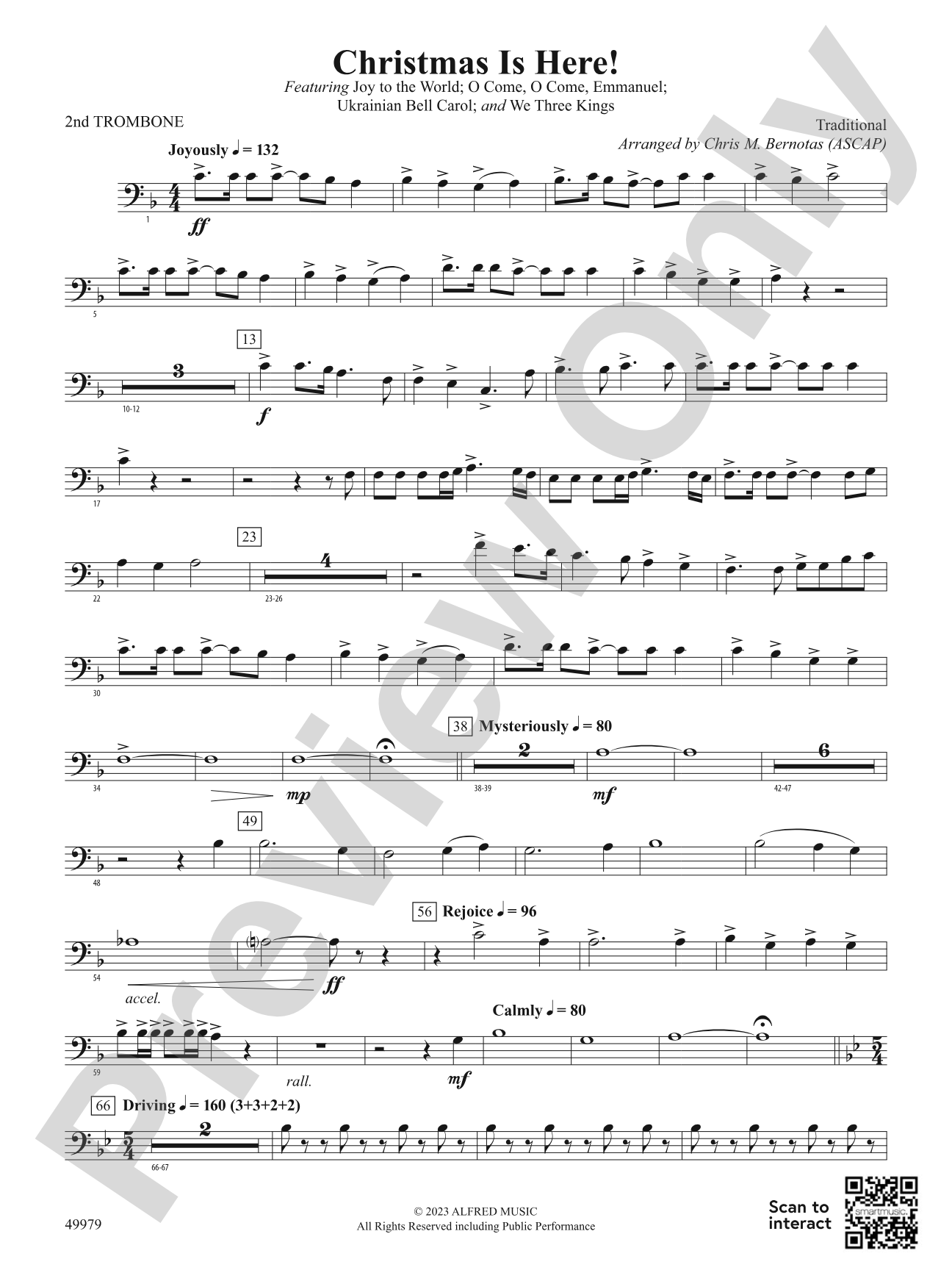 Christmas Is Here!: 2nd Trombone