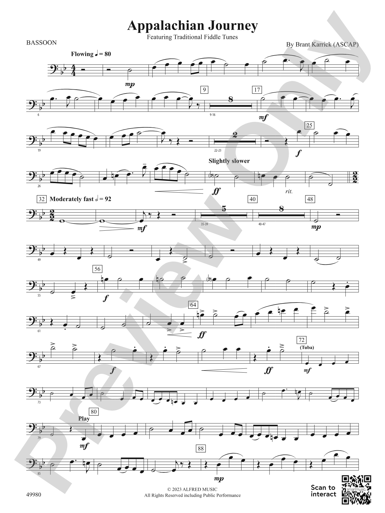 Appalachian Journey: Bassoon