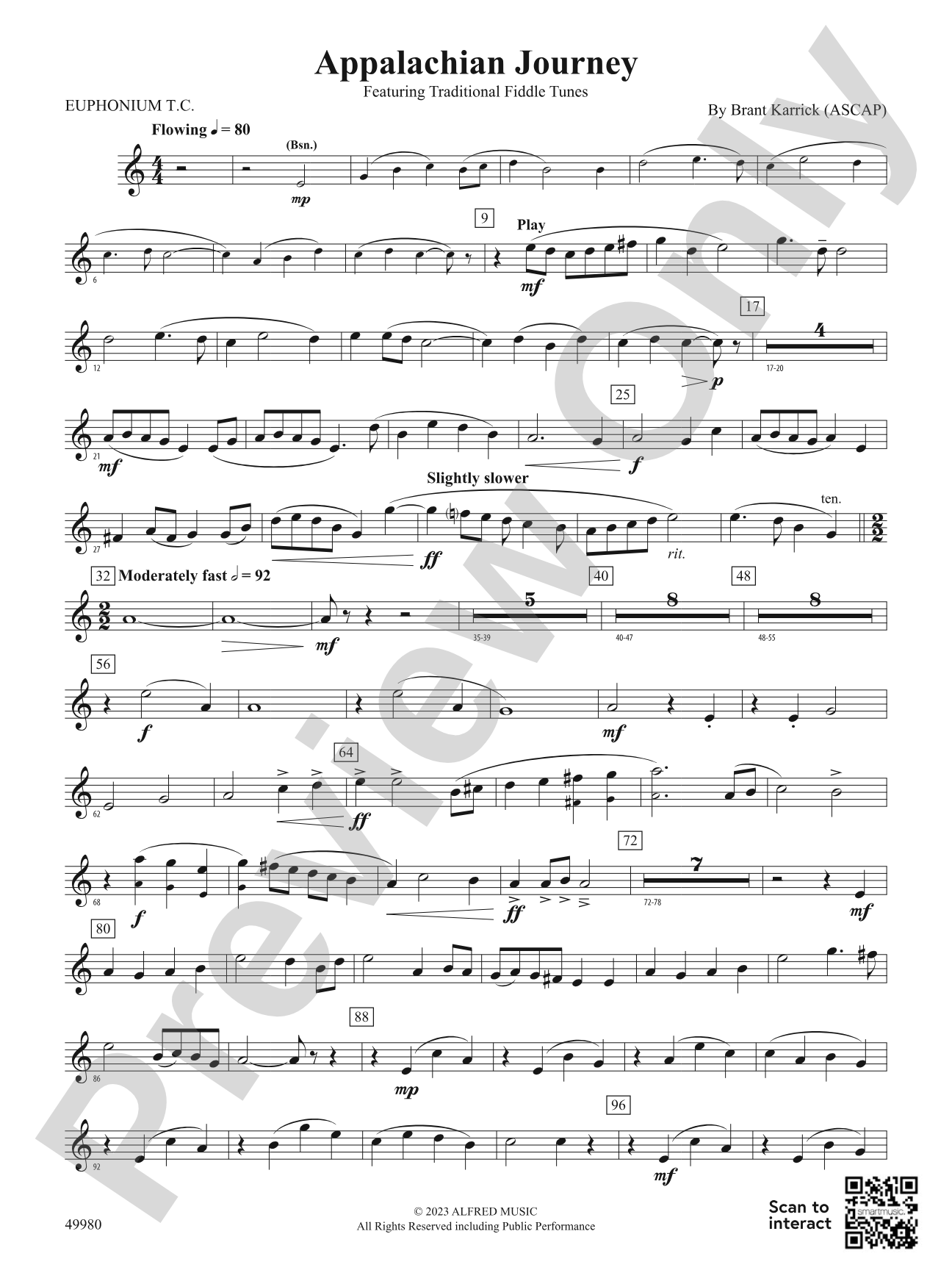 Appalachian Journey: Baritone T.C.