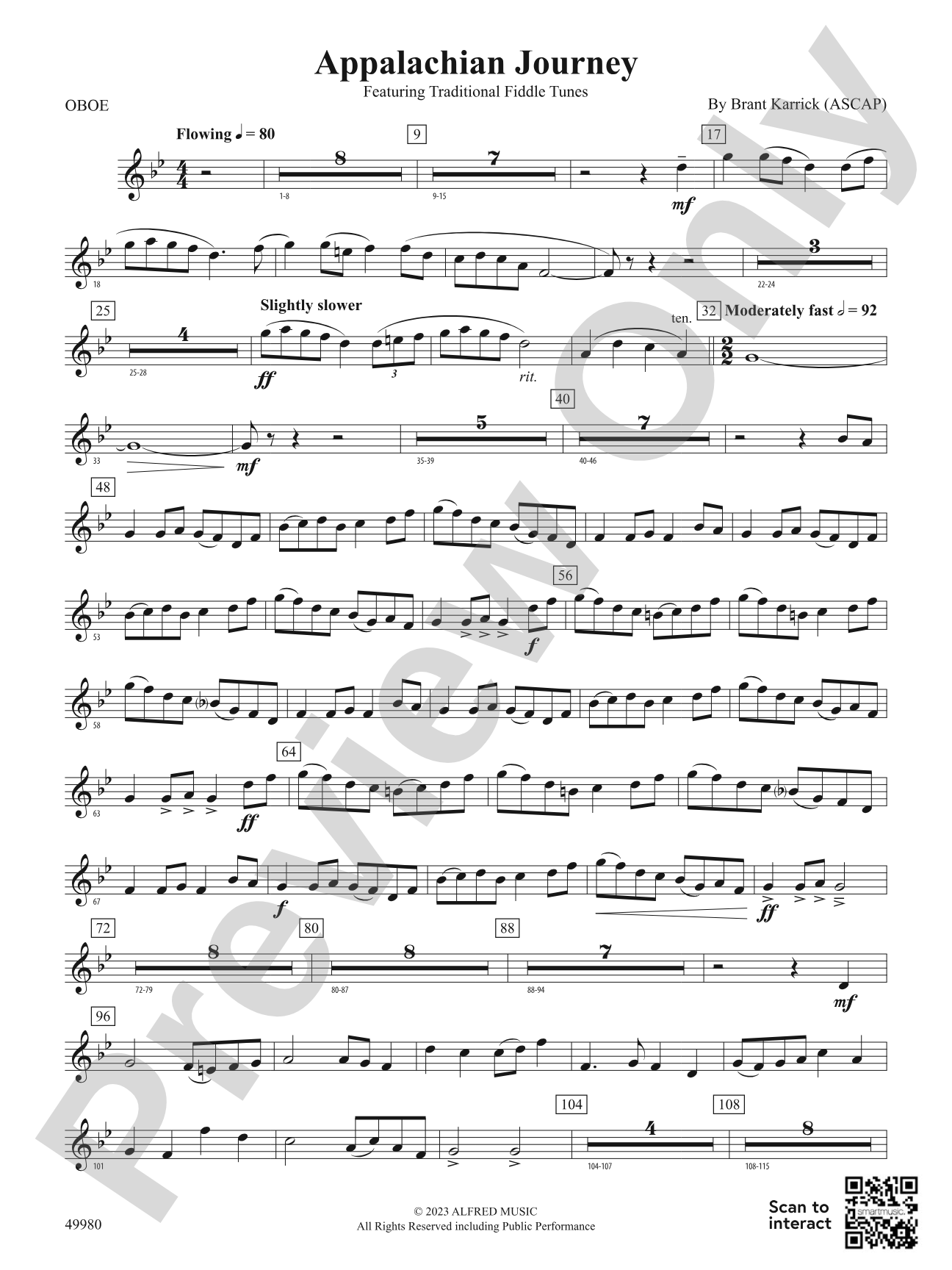 Appalachian Journey: Oboe