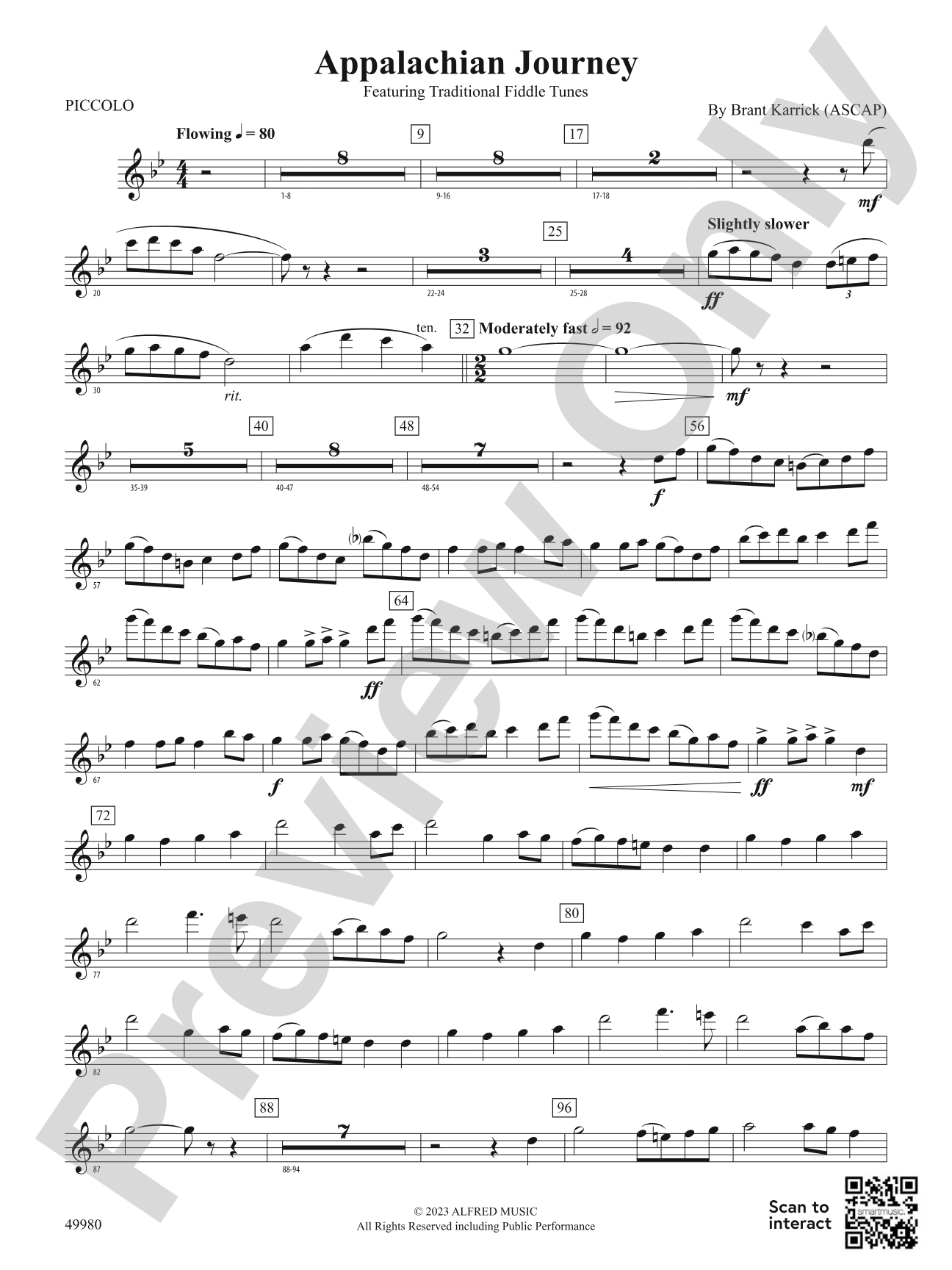 Appalachian Journey: Piccolo