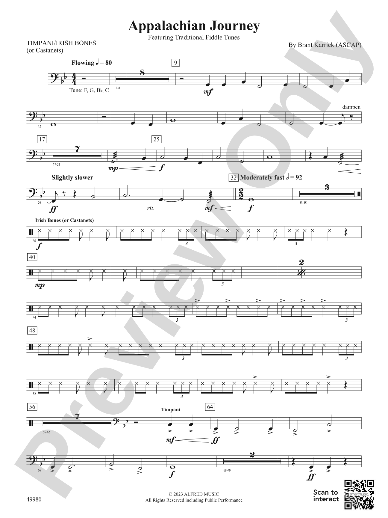 Appalachian Journey: Timpani