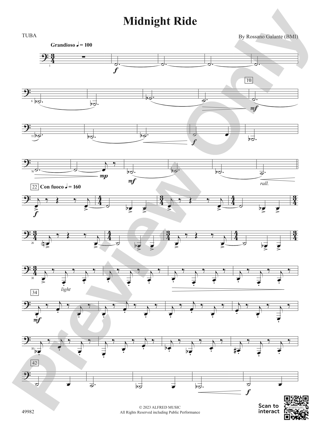 Midnight Ride: Tuba