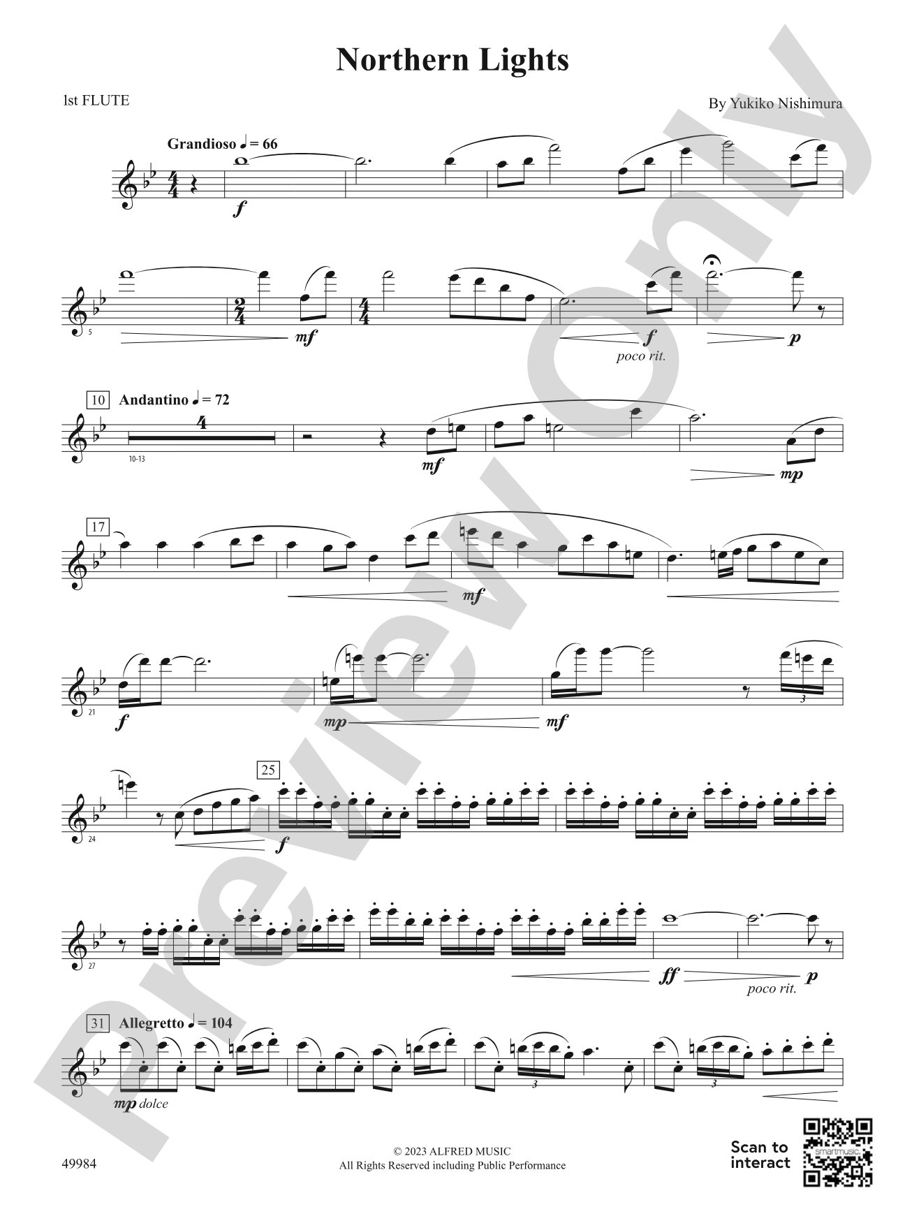 Northern Lights: Flute