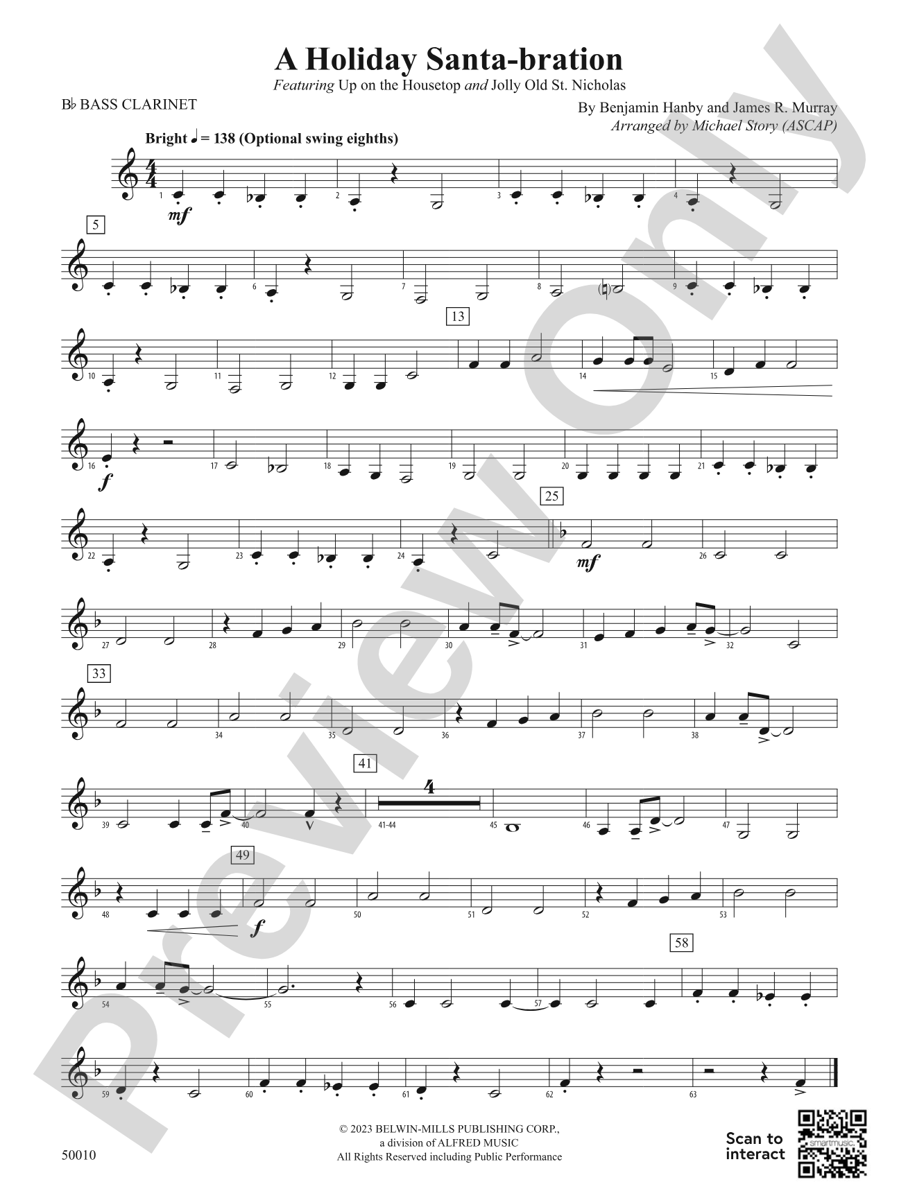 A Holiday Santa-bration: B-flat Bass Clarinet