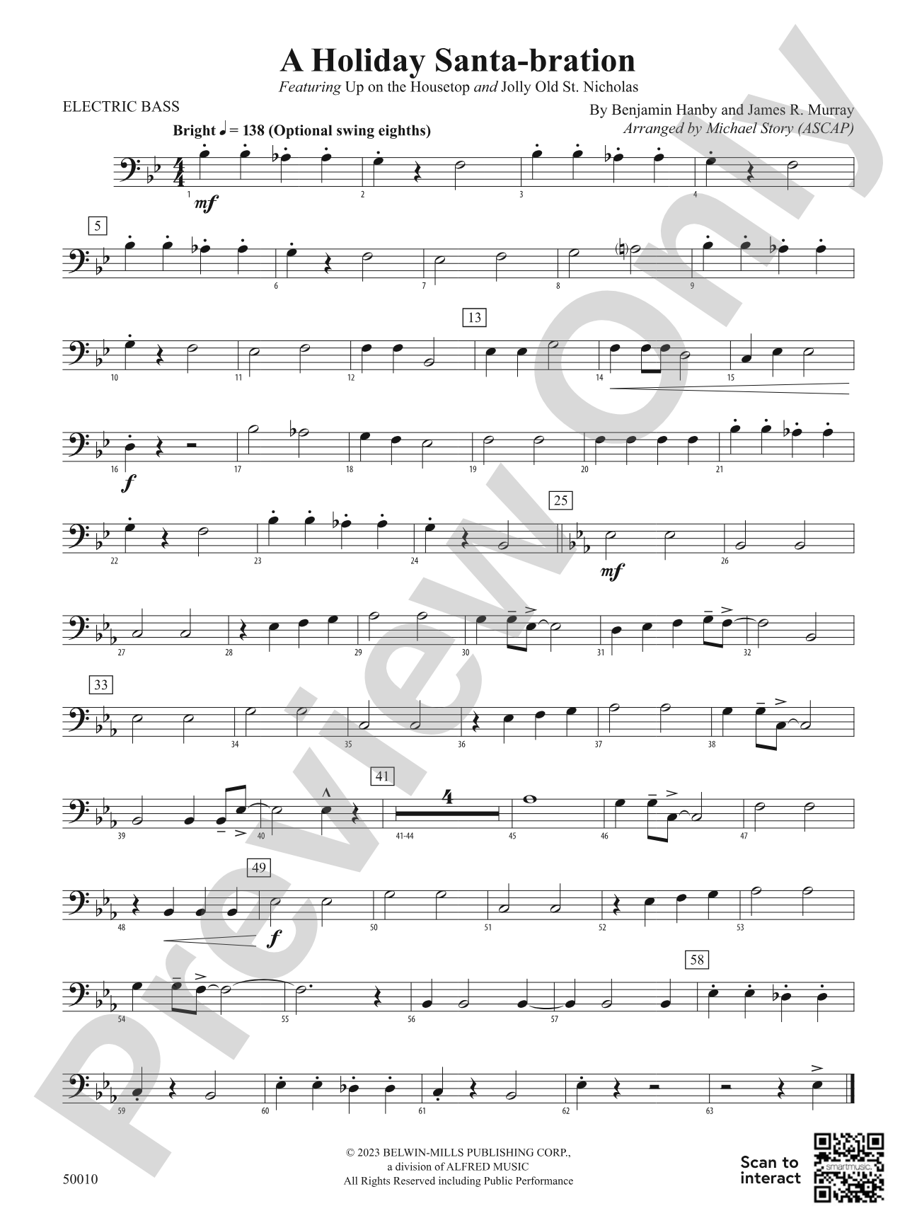 A Holiday Santa-bration: Electric Bass