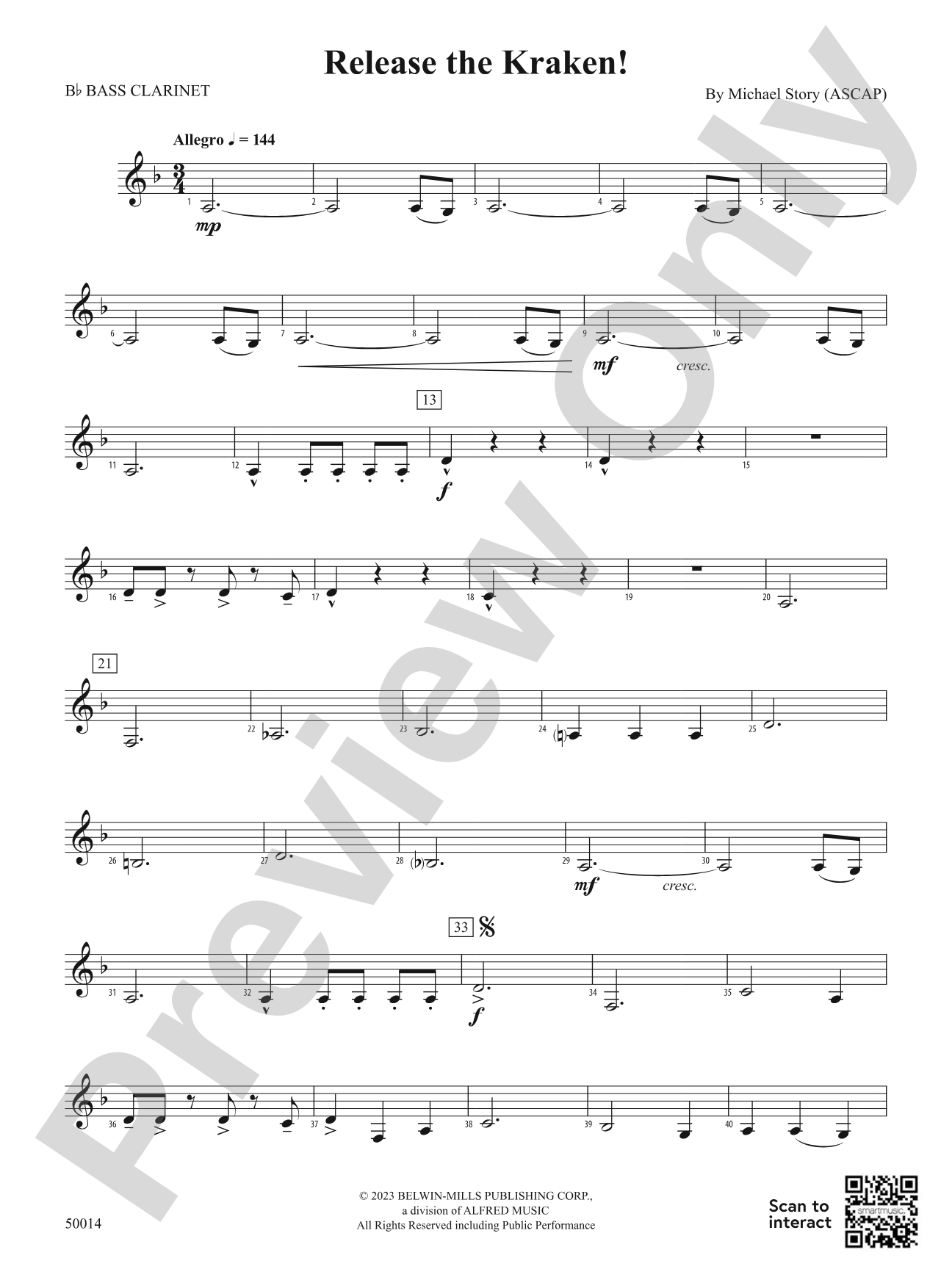 Release the Kraken!: B-flat Bass Clarinet