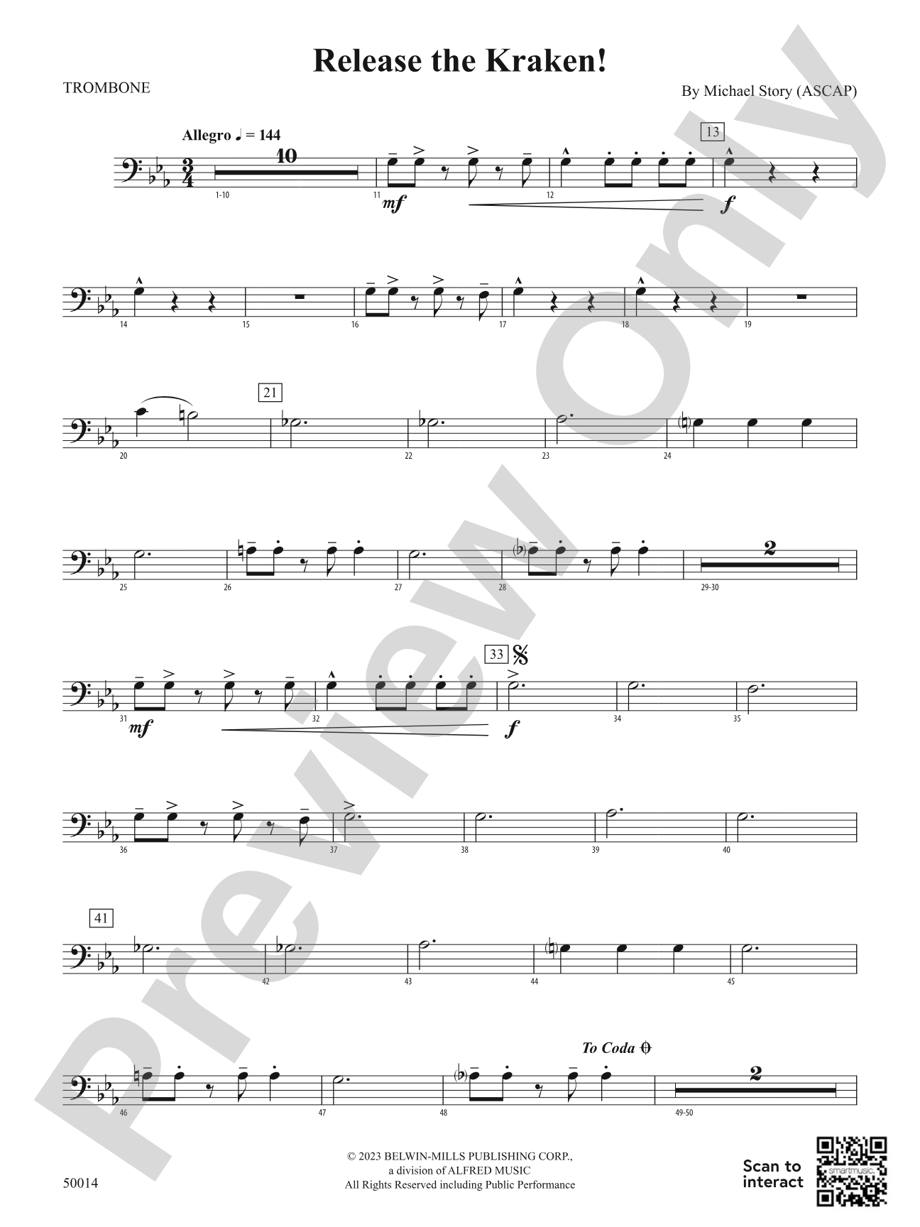 Release the Kraken!: 1st Trombone