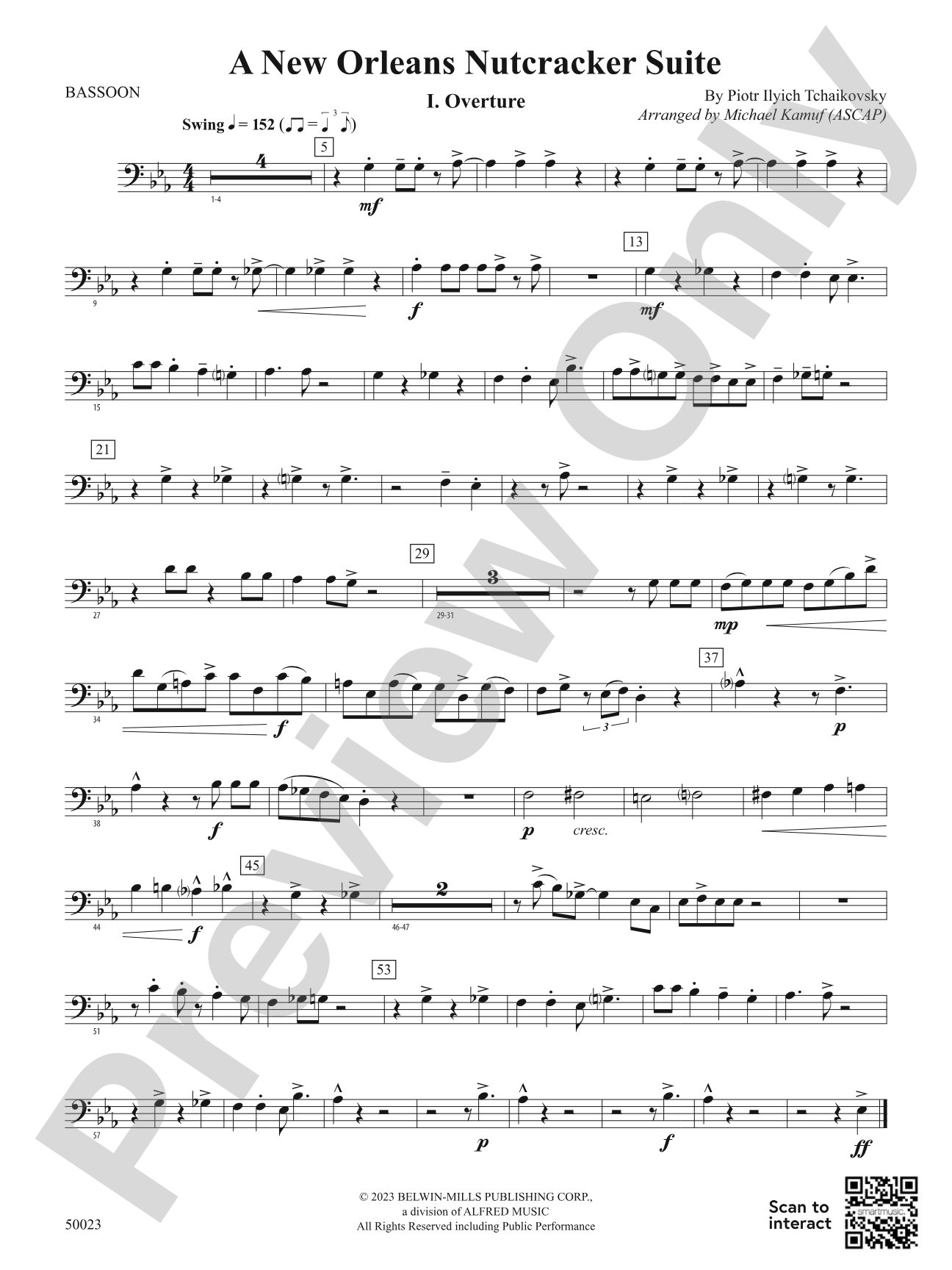 A New Orleans Nutcracker Suite: Bassoon