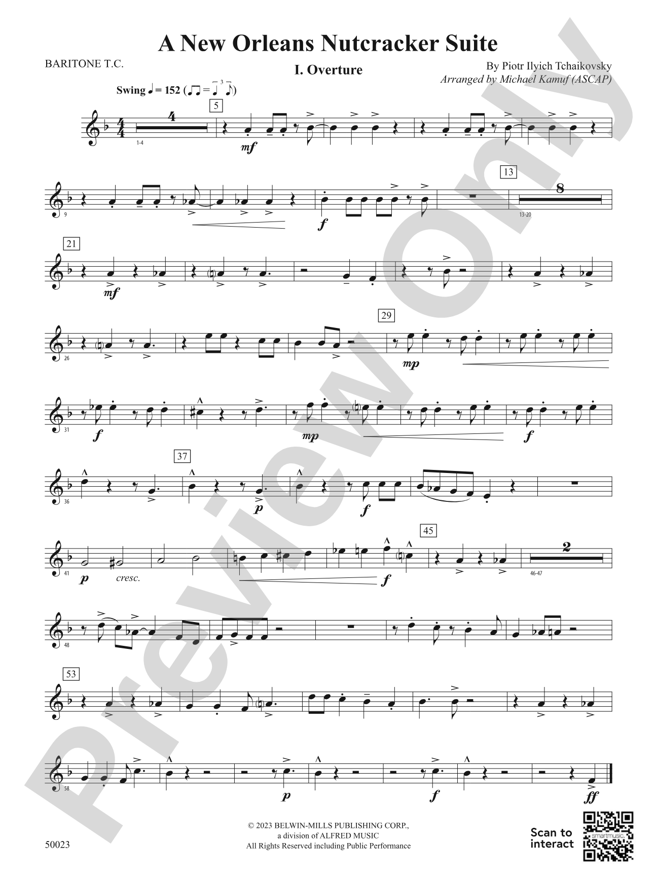 A New Orleans Nutcracker Suite: Baritone T.C.