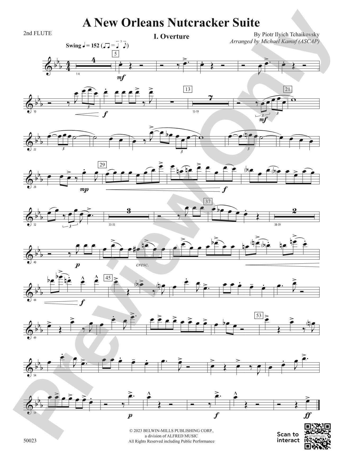 A New Orleans Nutcracker Suite: 2nd Flute