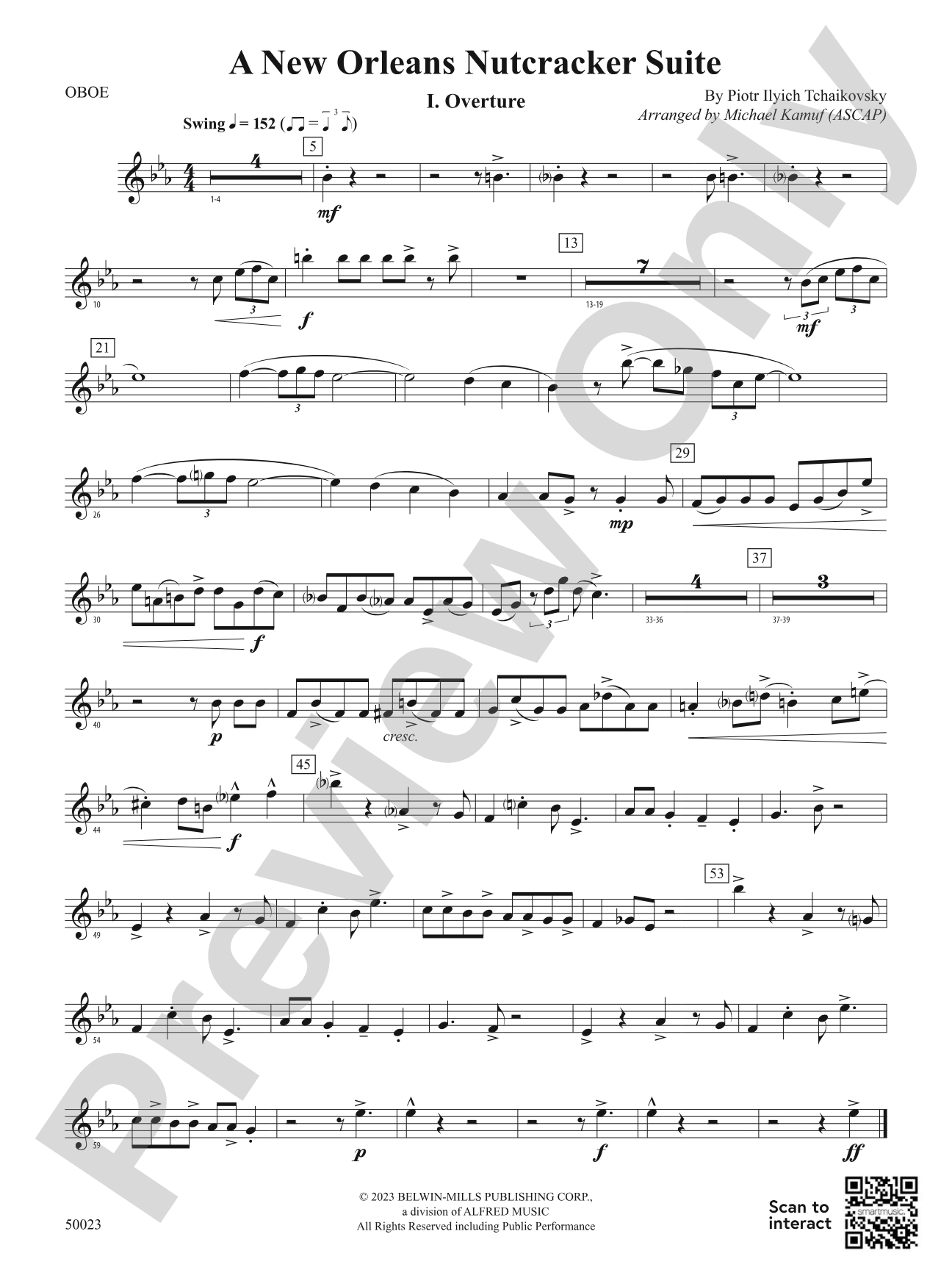 A New Orleans Nutcracker Suite: Oboe