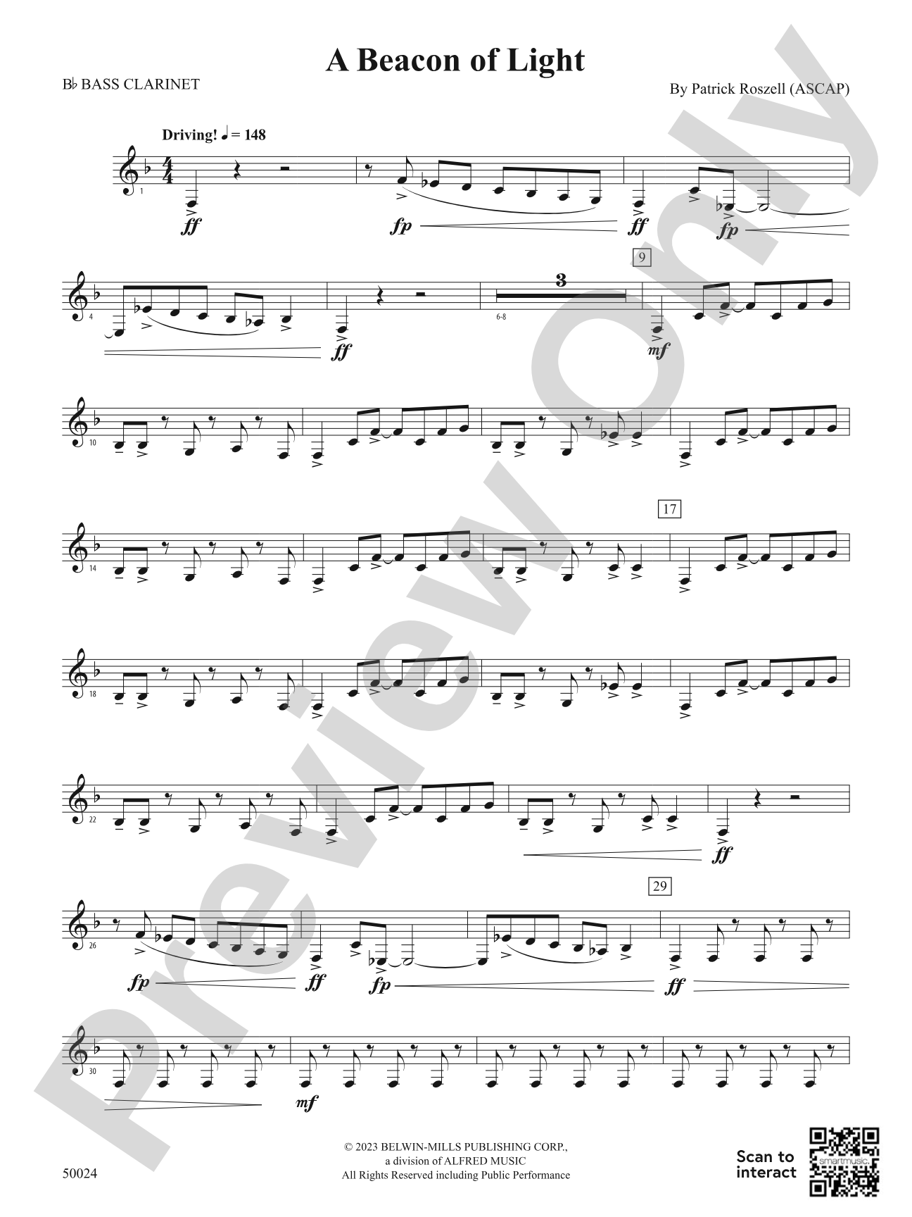 A Beacon of Light: B-flat Bass Clarinet