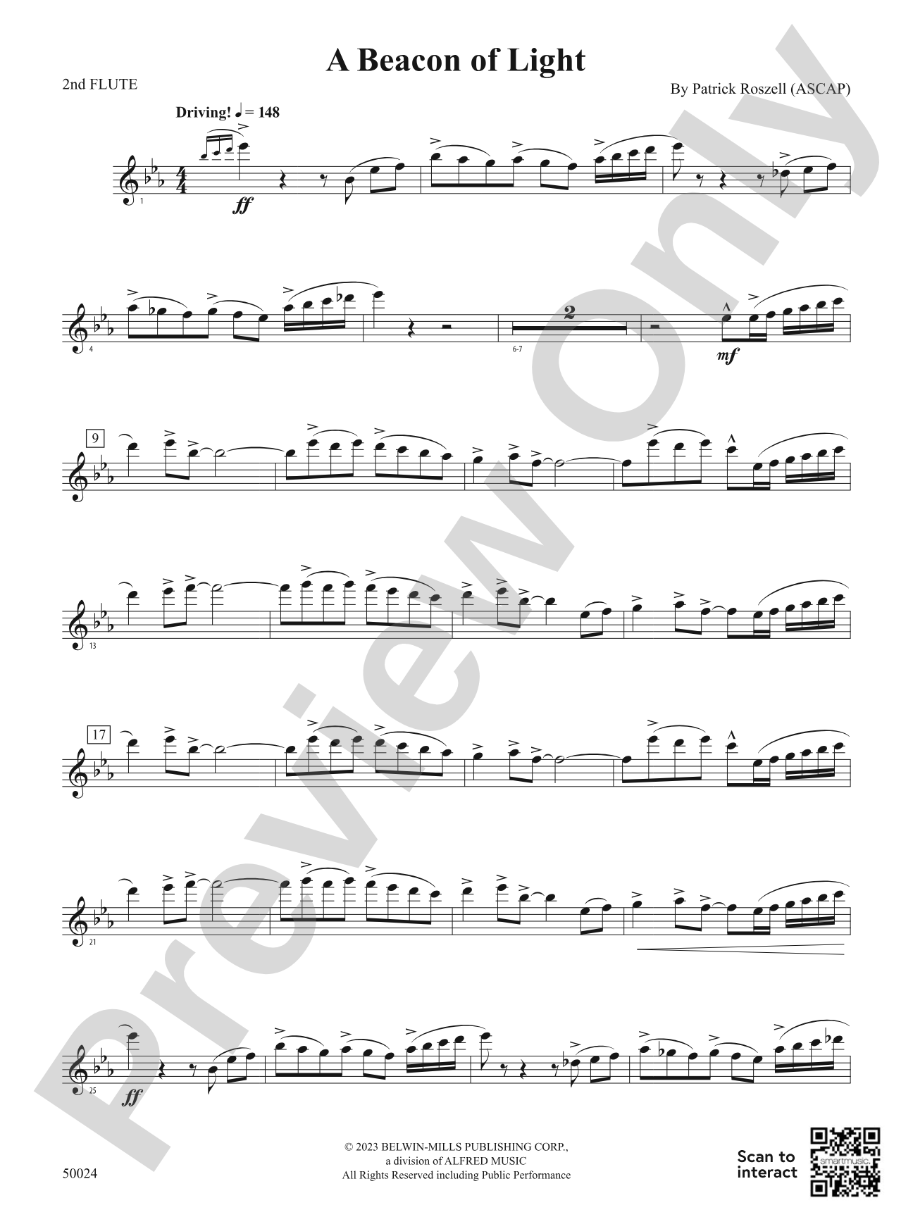 A Beacon of Light: 2nd Flute