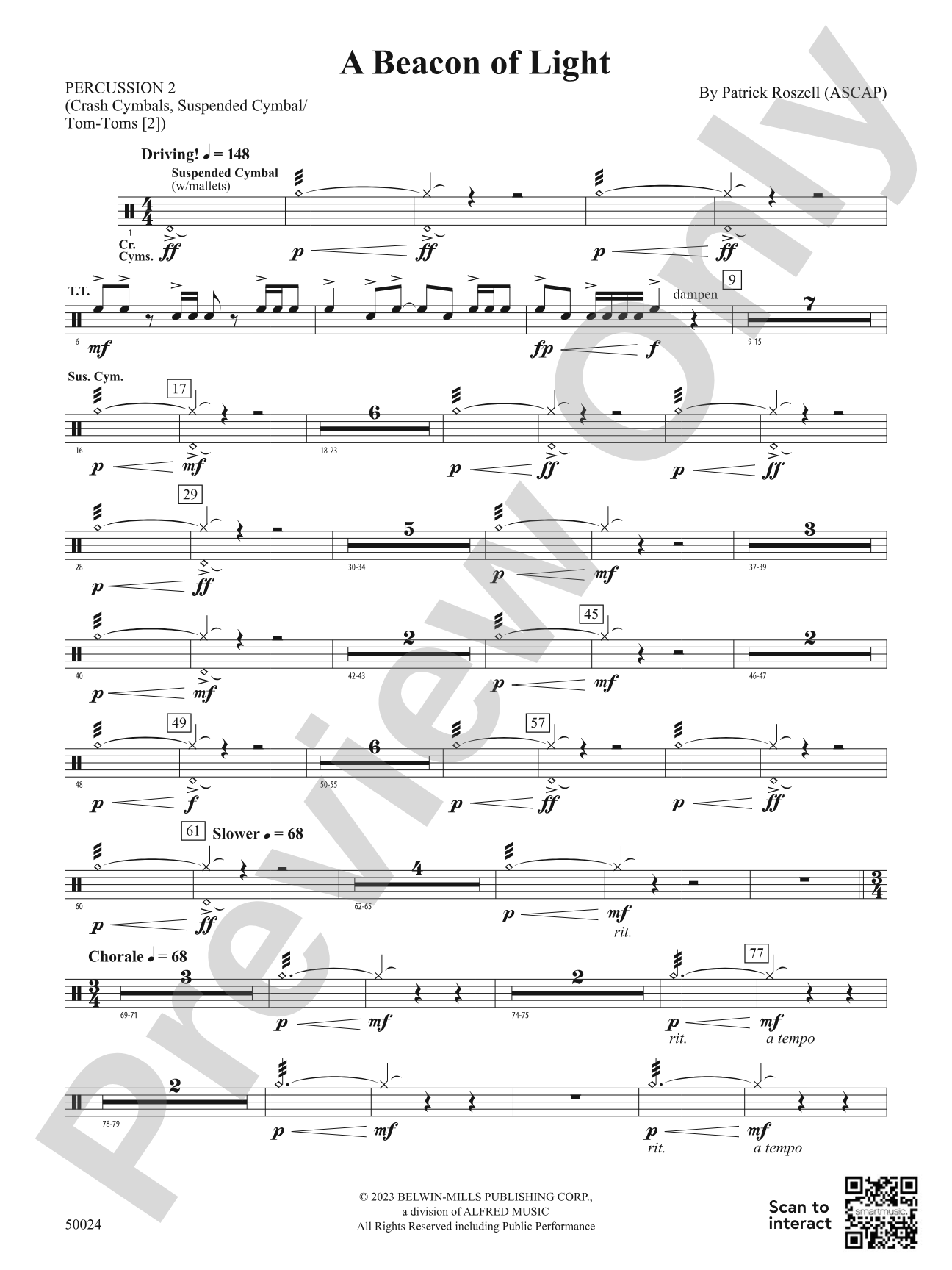 A Beacon of Light: 2nd Percussion