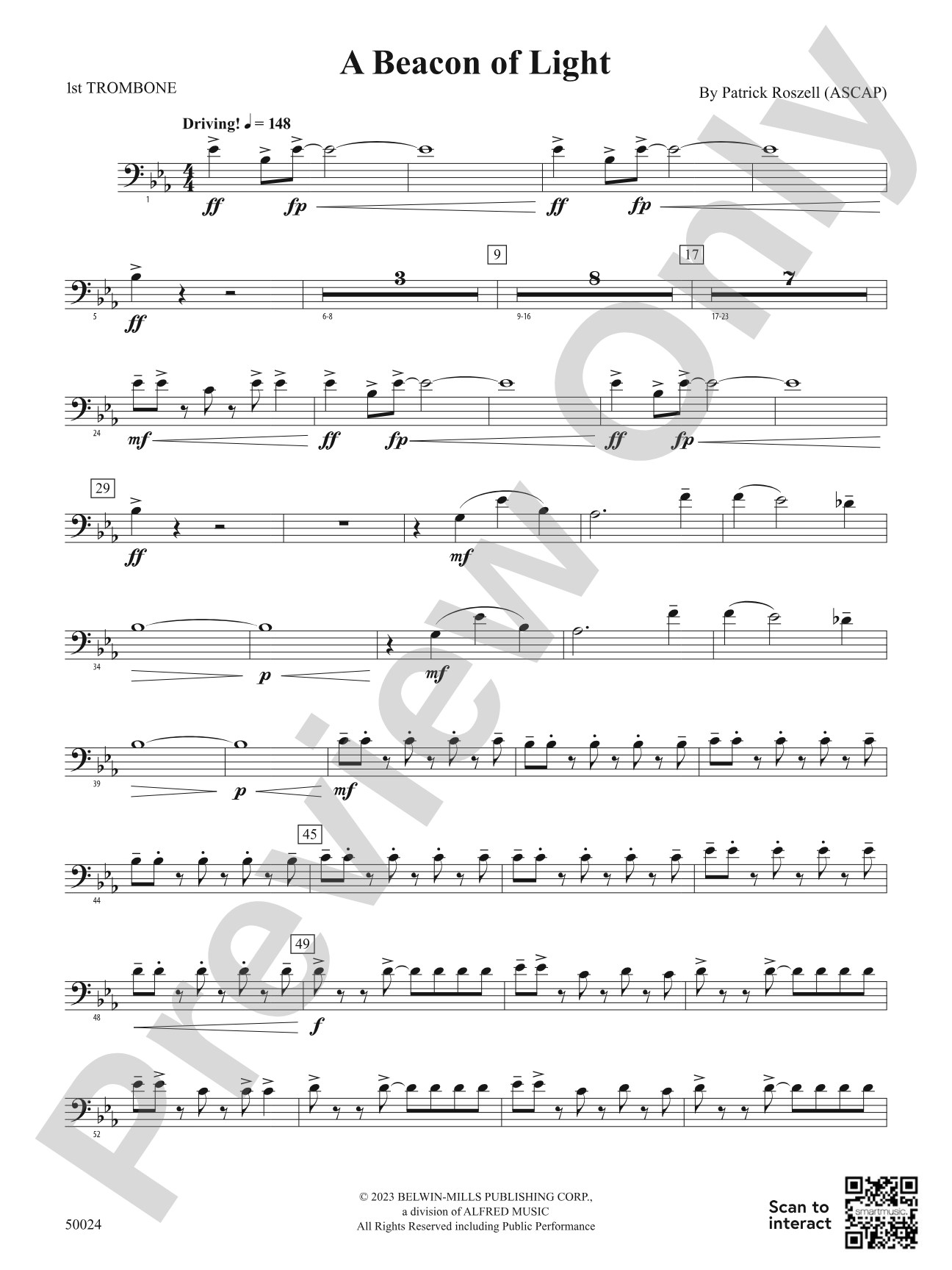 A Beacon of Light: 1st Trombone